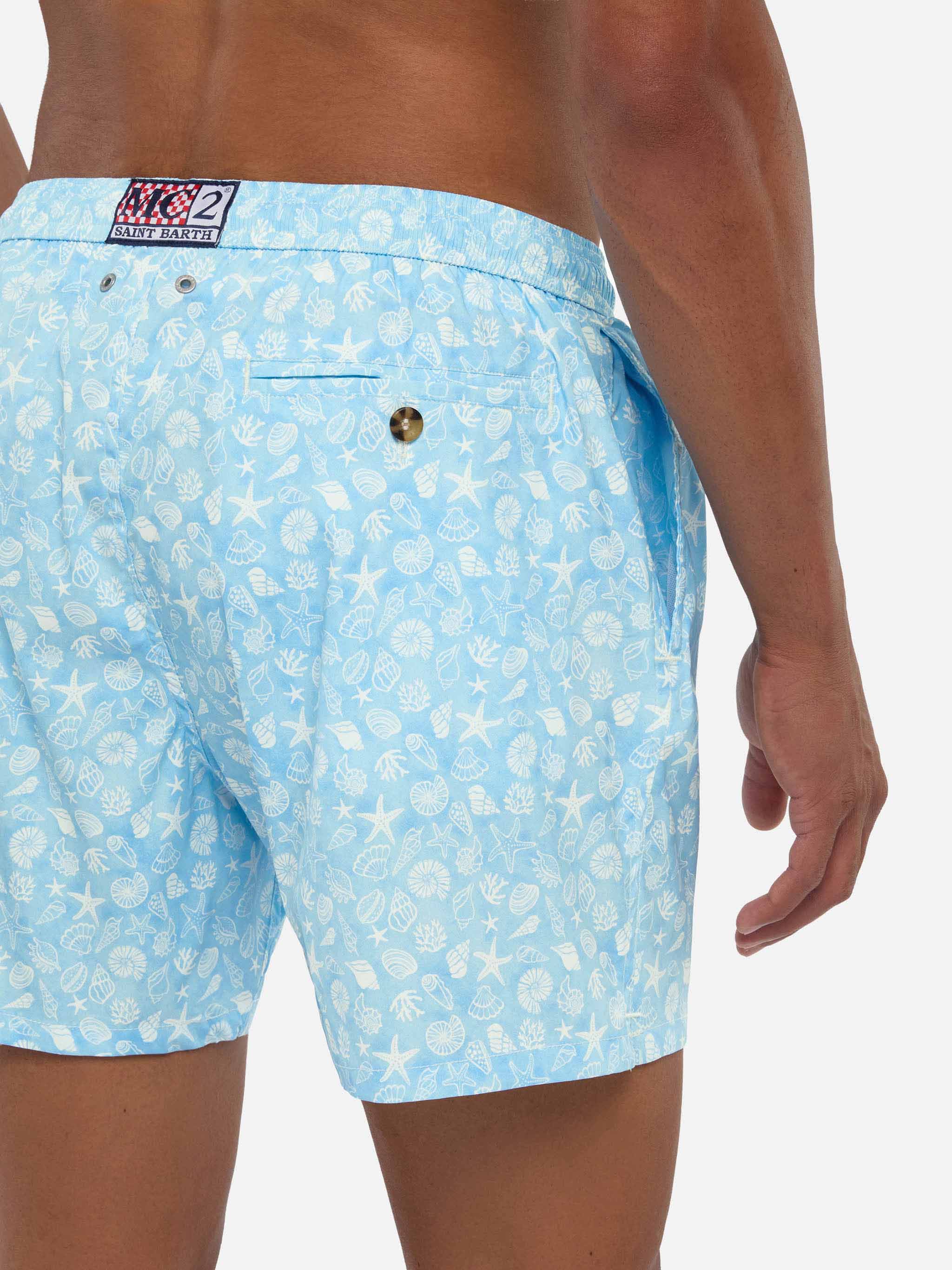 mc2-saint-barth-comfort-light-costume-mare-uomo-conchiglie-azzurro image 6