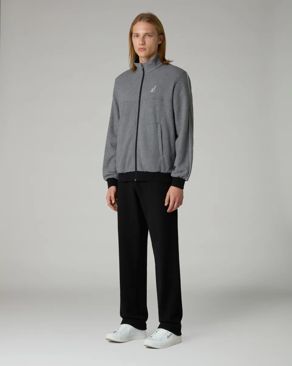 australian-classy-tuta-grigio-melange-scuro-completo-giacca-pantalone image 1