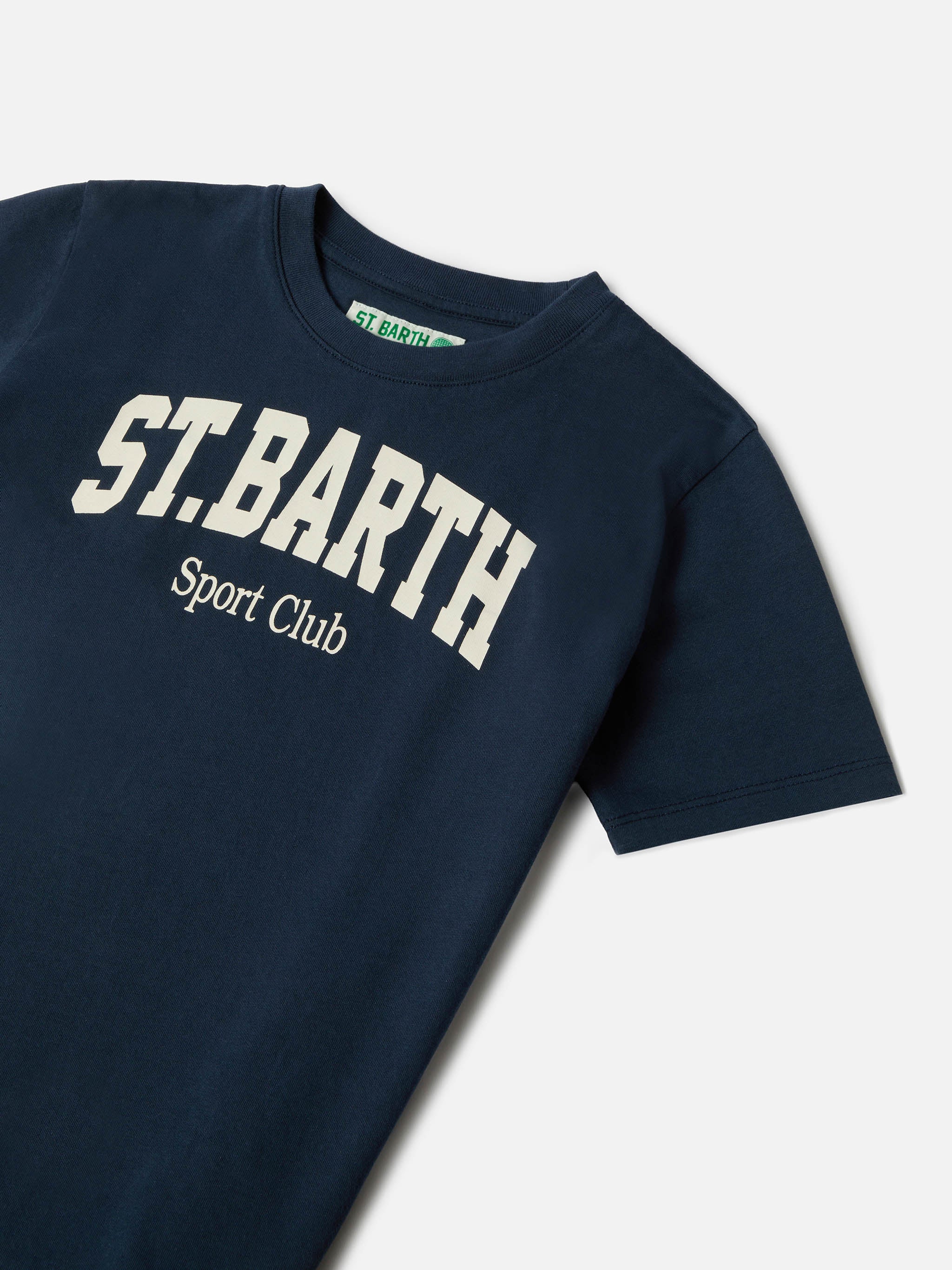 mc2-saint-barth-t-shirt-denver-jr-da-bambino-in-puro-cotone-blu-con-stampa-sport image 3