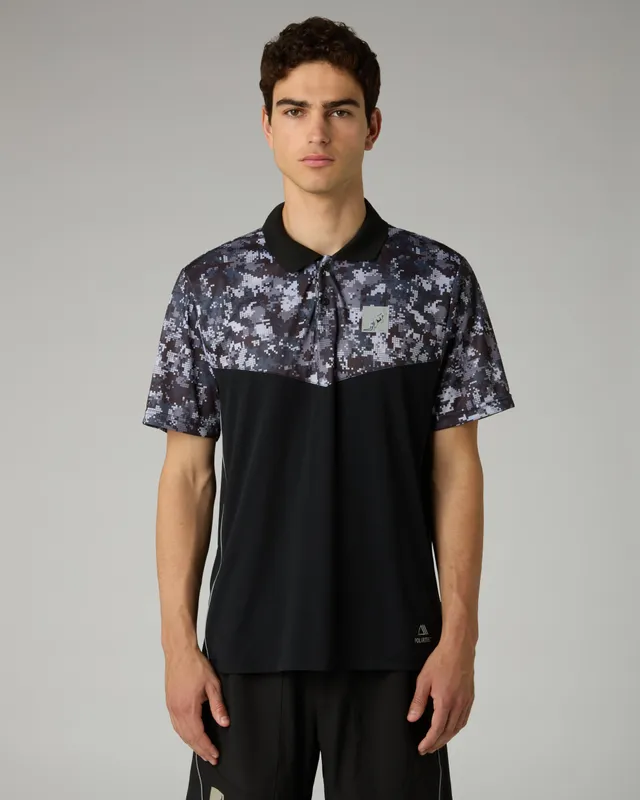 australian-digital-polo-shirt-polartec-power-dry-polo-tennis-tecnica-nera-made-i image 1