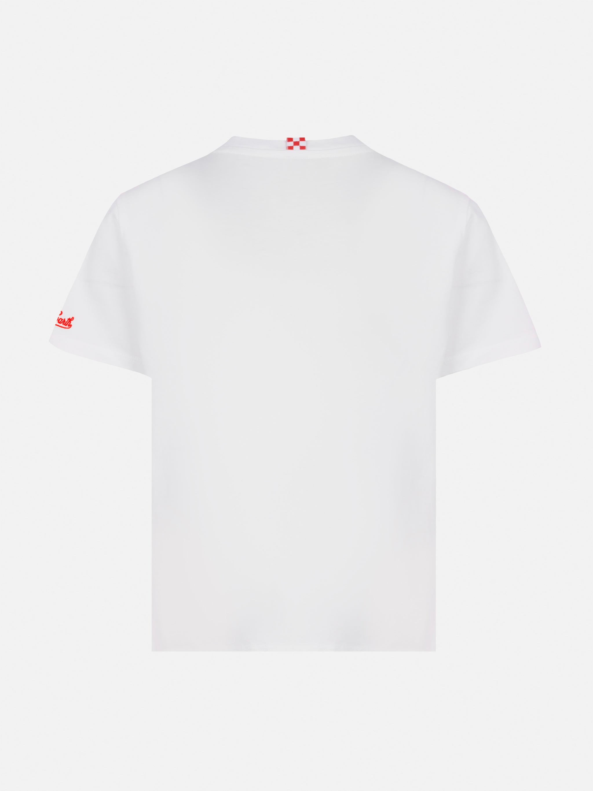 mc2-saint-barth-portofino-jr-t-shirt-bambino-cotone-bianca-ricamo-coi-miei-ci-vu image 3