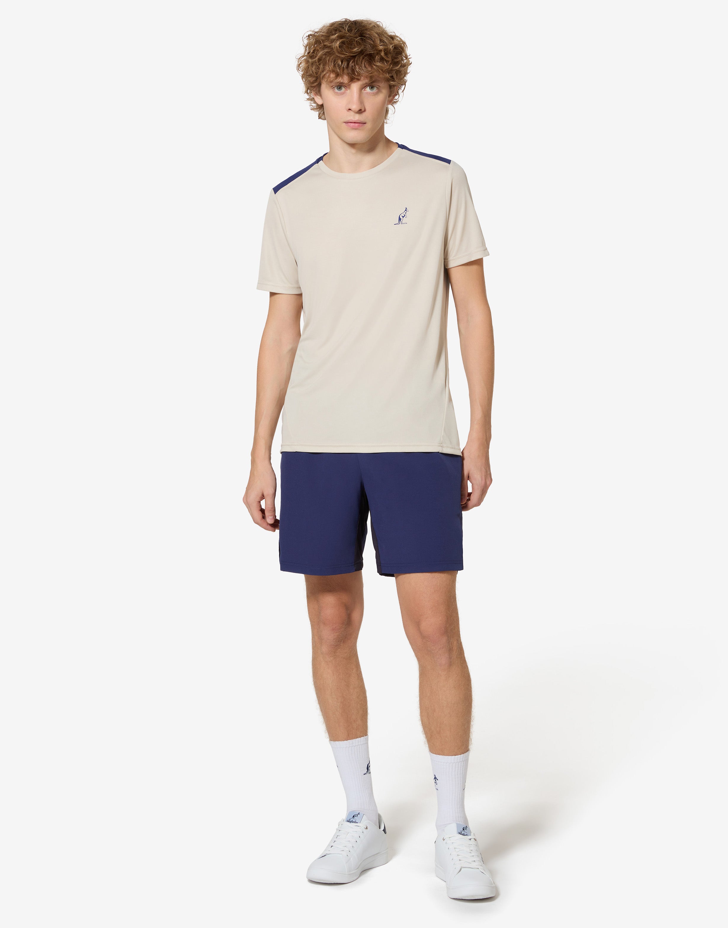 australian-energy-t-shirt-tennis-maglia-tecnica-sabbia image 2