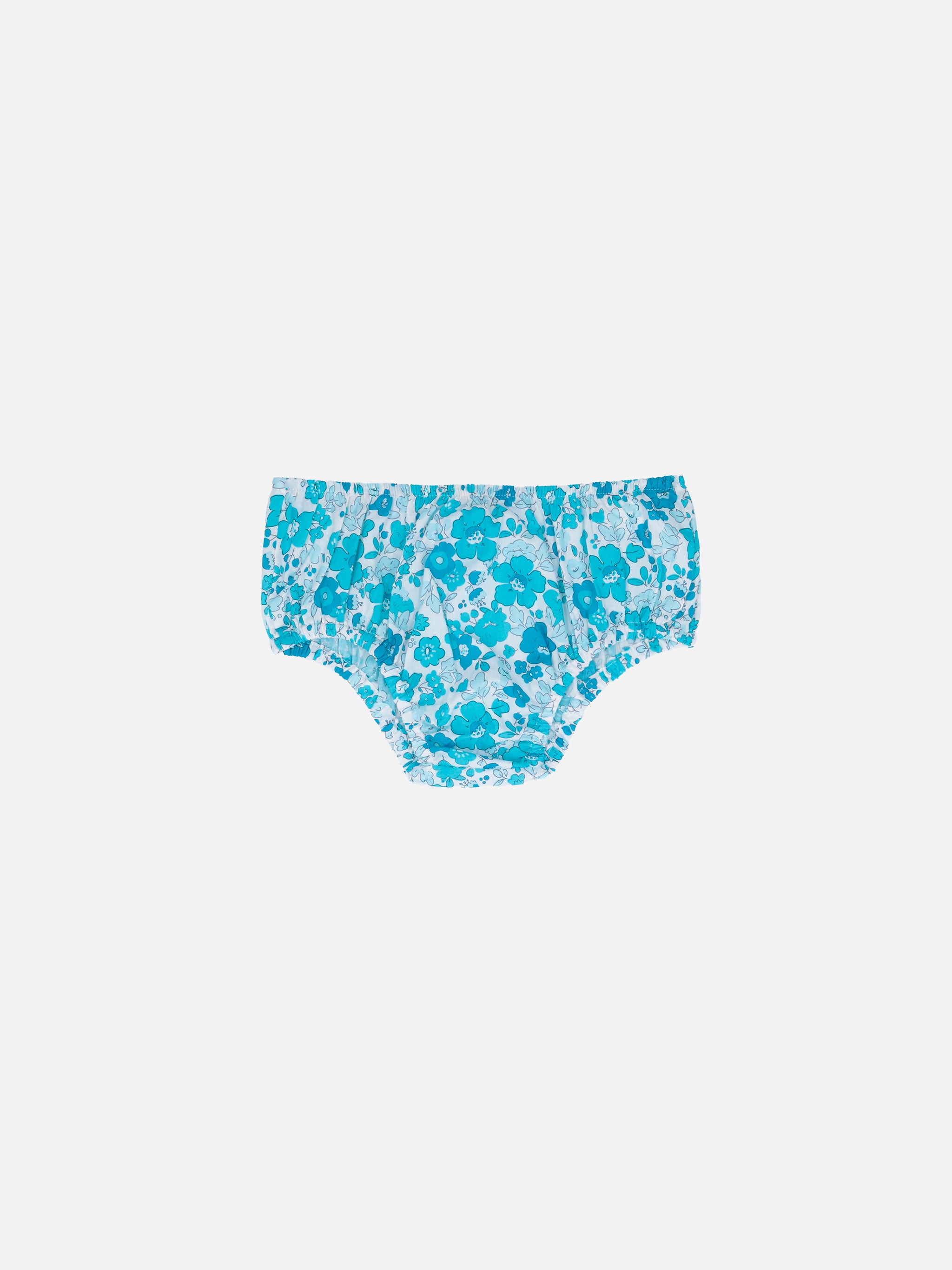 mc2-saint-barth-bloomer-pimmy-neonato-stampa-floreale-azzurra-in-cotone image 1