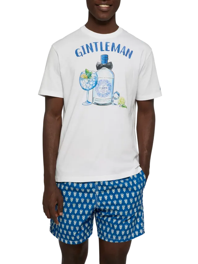 mc2-saint-barth-man-t-shirt-cotone-bianca-stampa-gintleman-uomo image 1