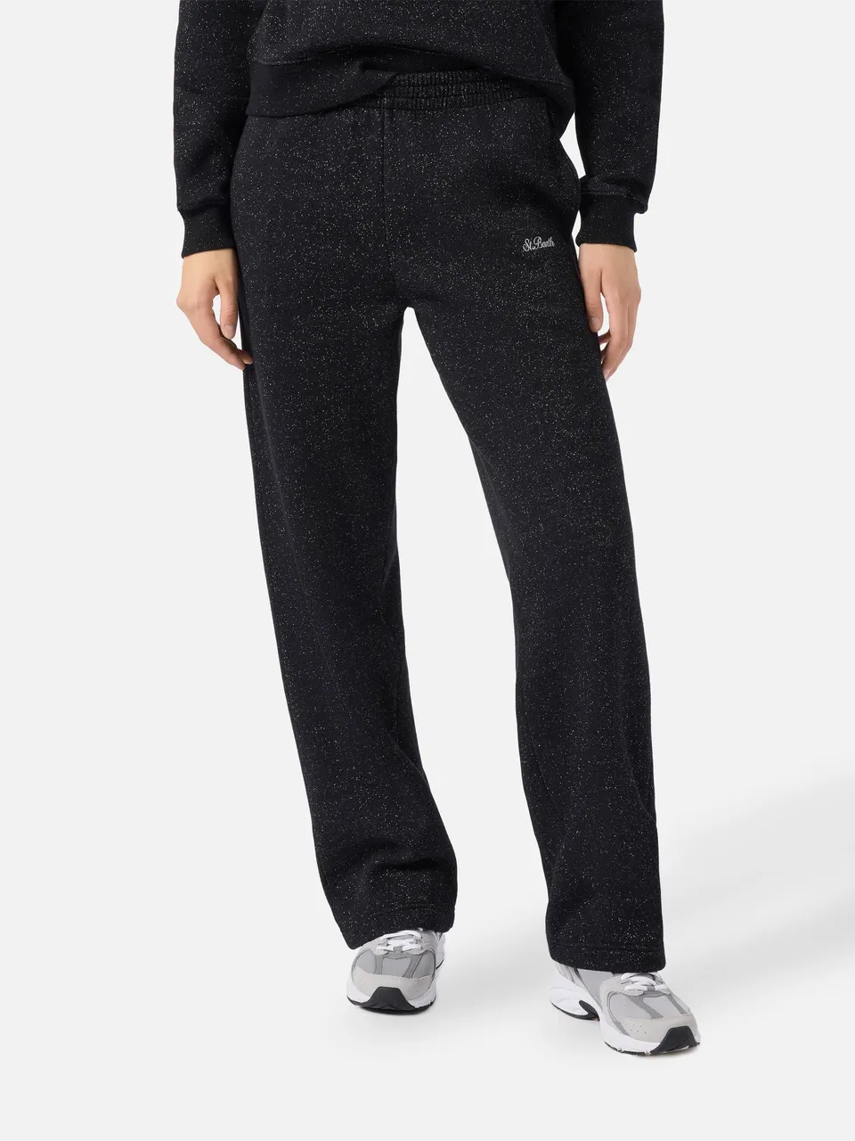 mc2-saint-barth-joggers-fondo-dritto-deena-lurex-nero image 1