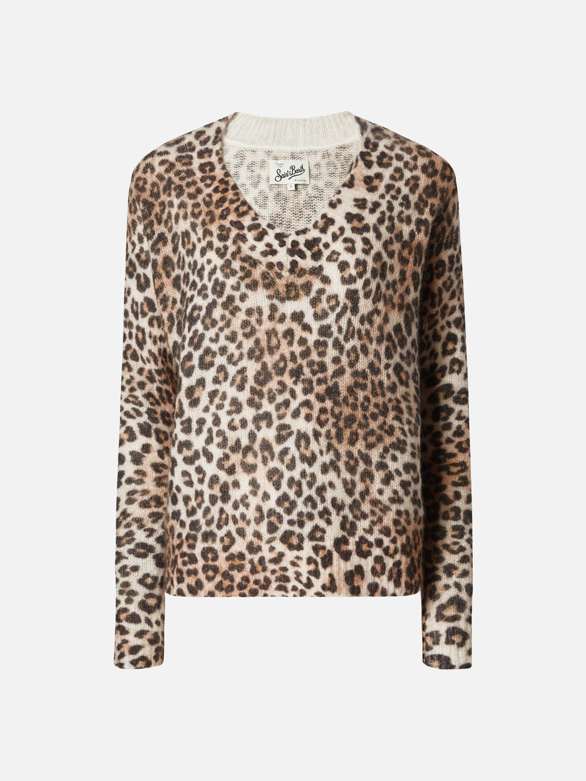 mc2-saint-barth-pullover-donna-ela0002-scollo-a-v-mohair-cammello-leopardato image 5