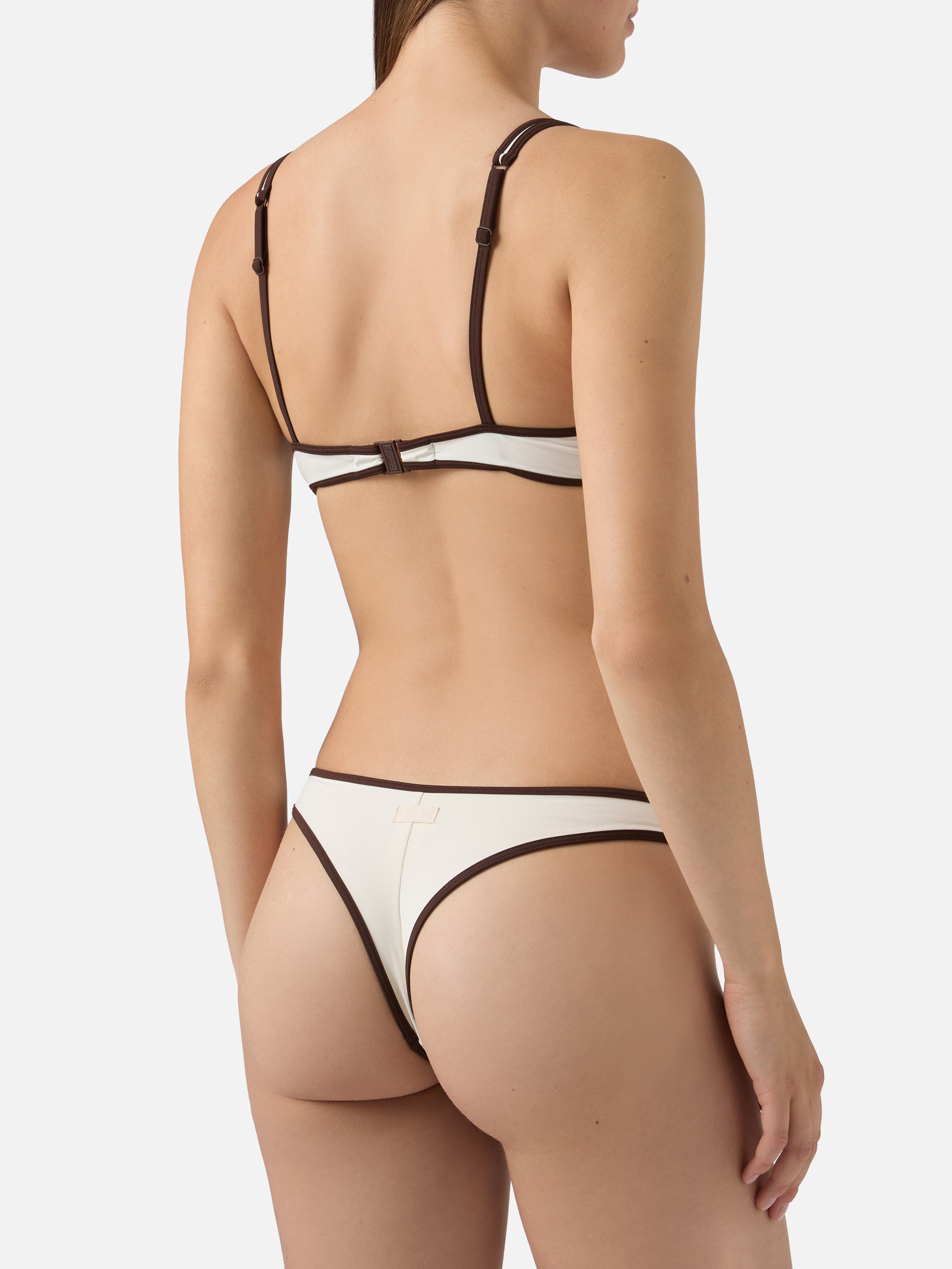 mc2-saint-barth-bikini-amira-string-naomi-string-panna-con-profili-marroni image 4