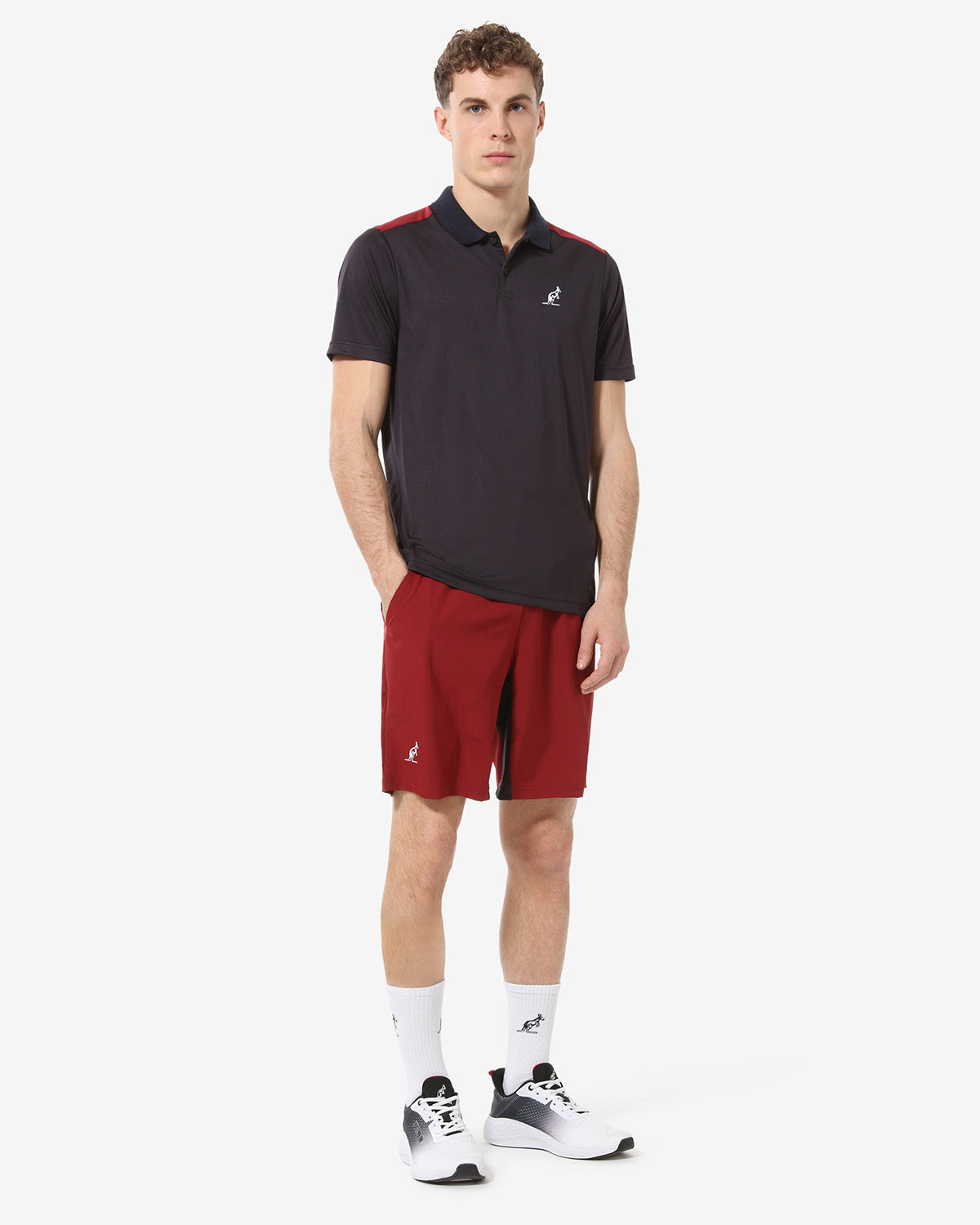 australian-energy-polo-tennis-blu-navy-polo-ace-traspirante image 2