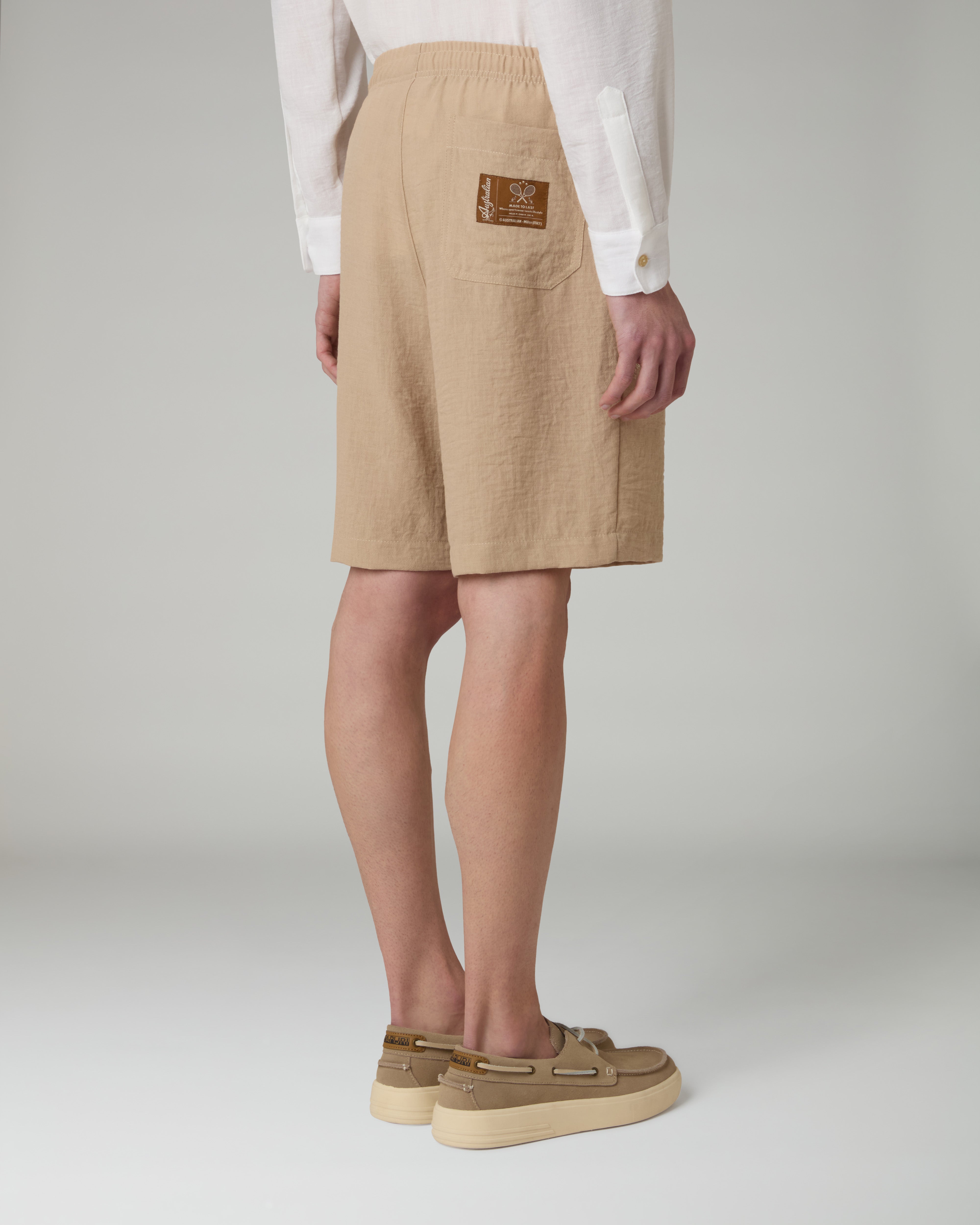 australian-doric-light-short-kaki-in-canvas image 3