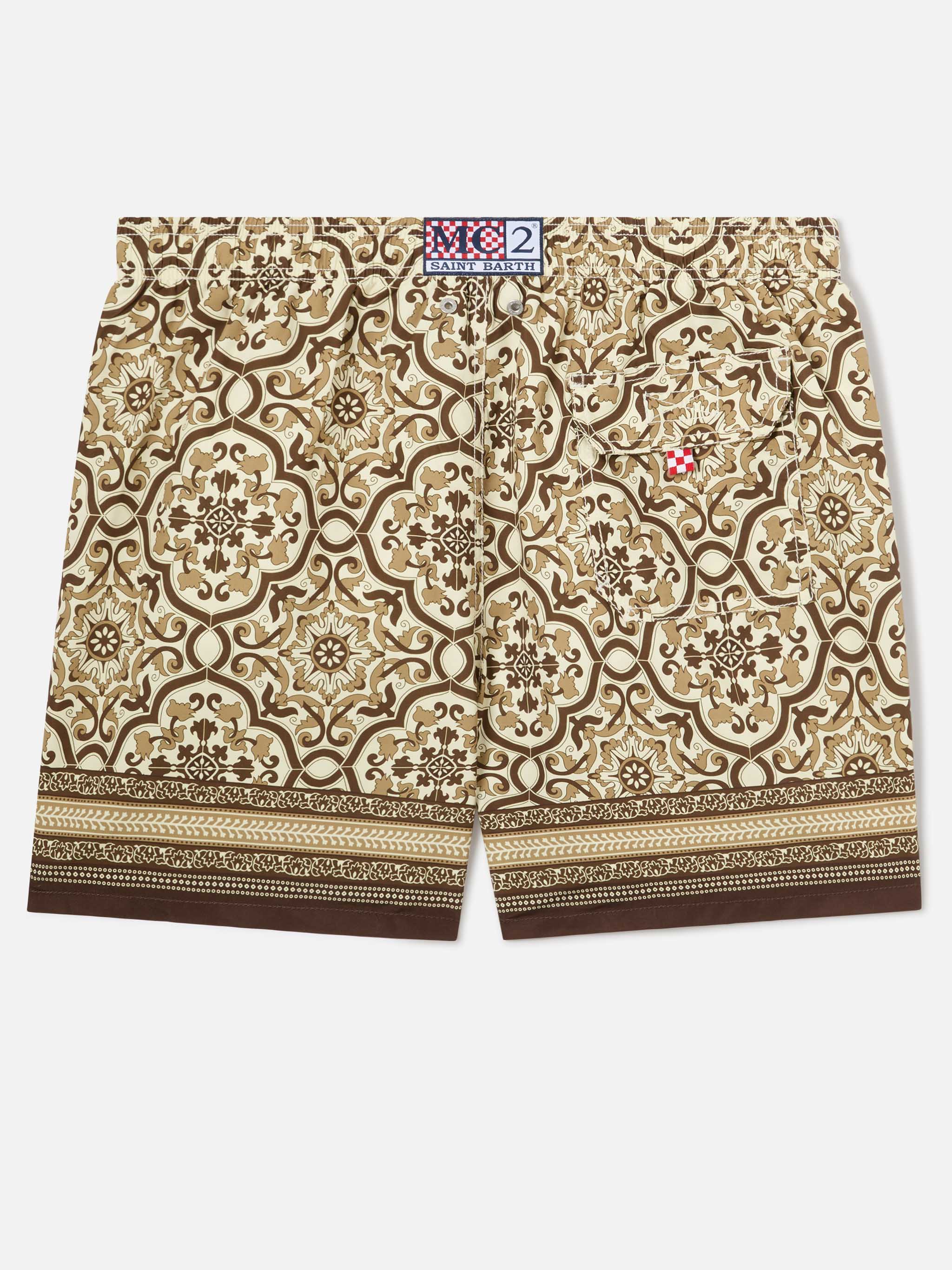 mc2-saint-barth-costume-mare-gustavia-con-stampa-ornamentale-marrone-boxer-da-ba image 2