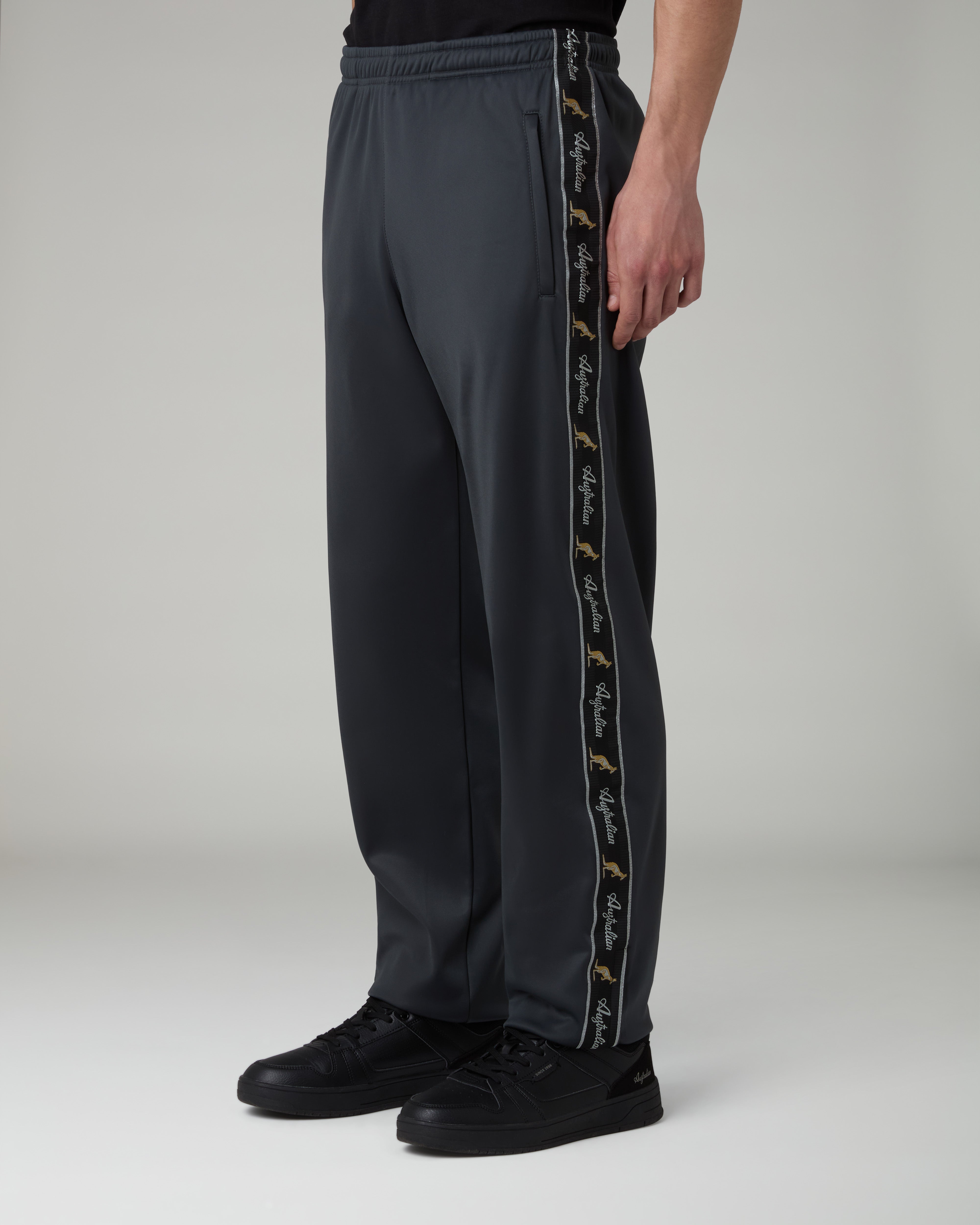 australian-acetate-track-pants-pantalone-grigio-titanio image 1
