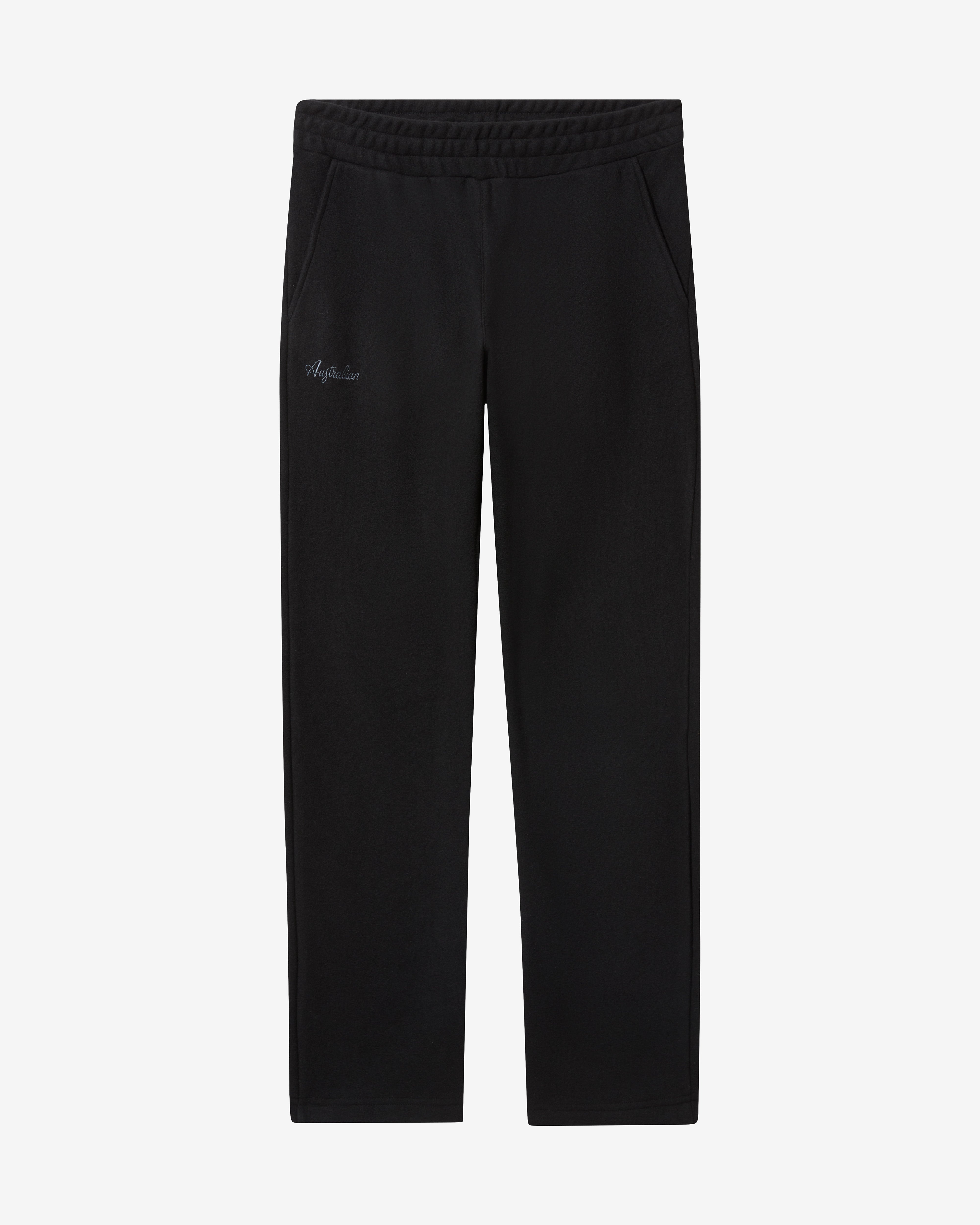 australian-softech-pantalone-tuta-nero-track-pant-elastico image 6