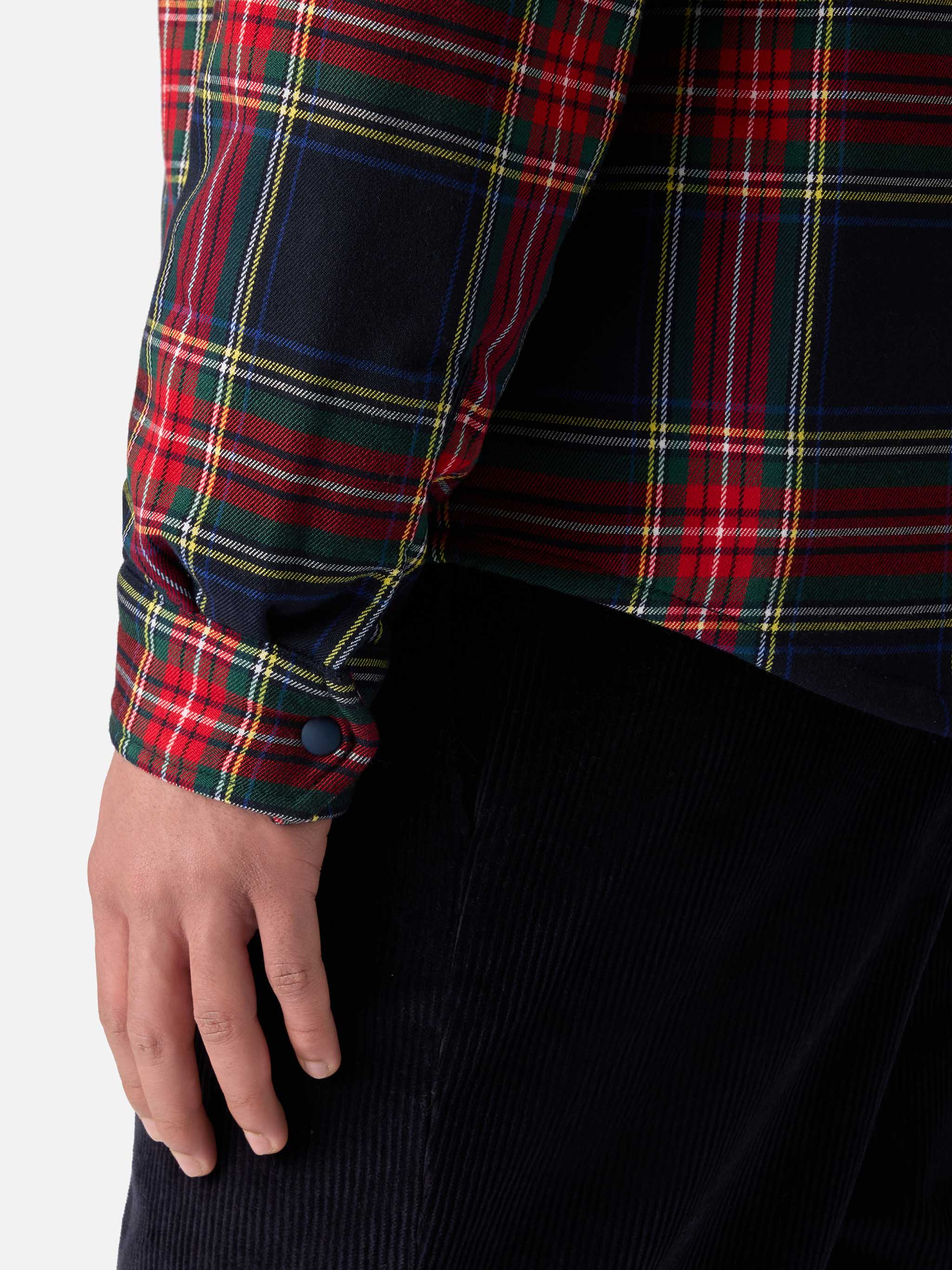 mc2-saint-barth-camicia-over-uomo-tartan-imbottita-st-barth-bob-club image 5