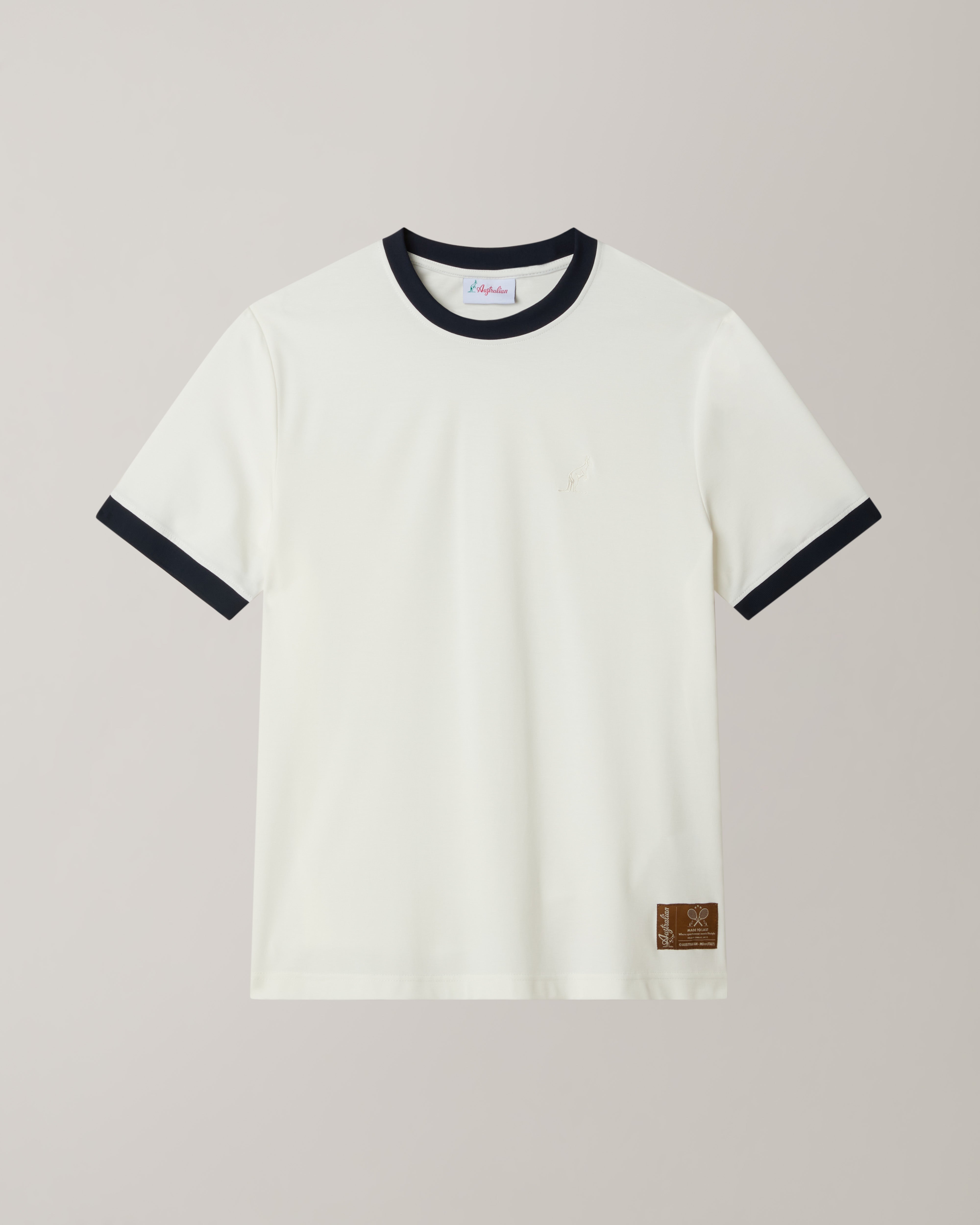 australian-flowline-t-shirt-latte image 6