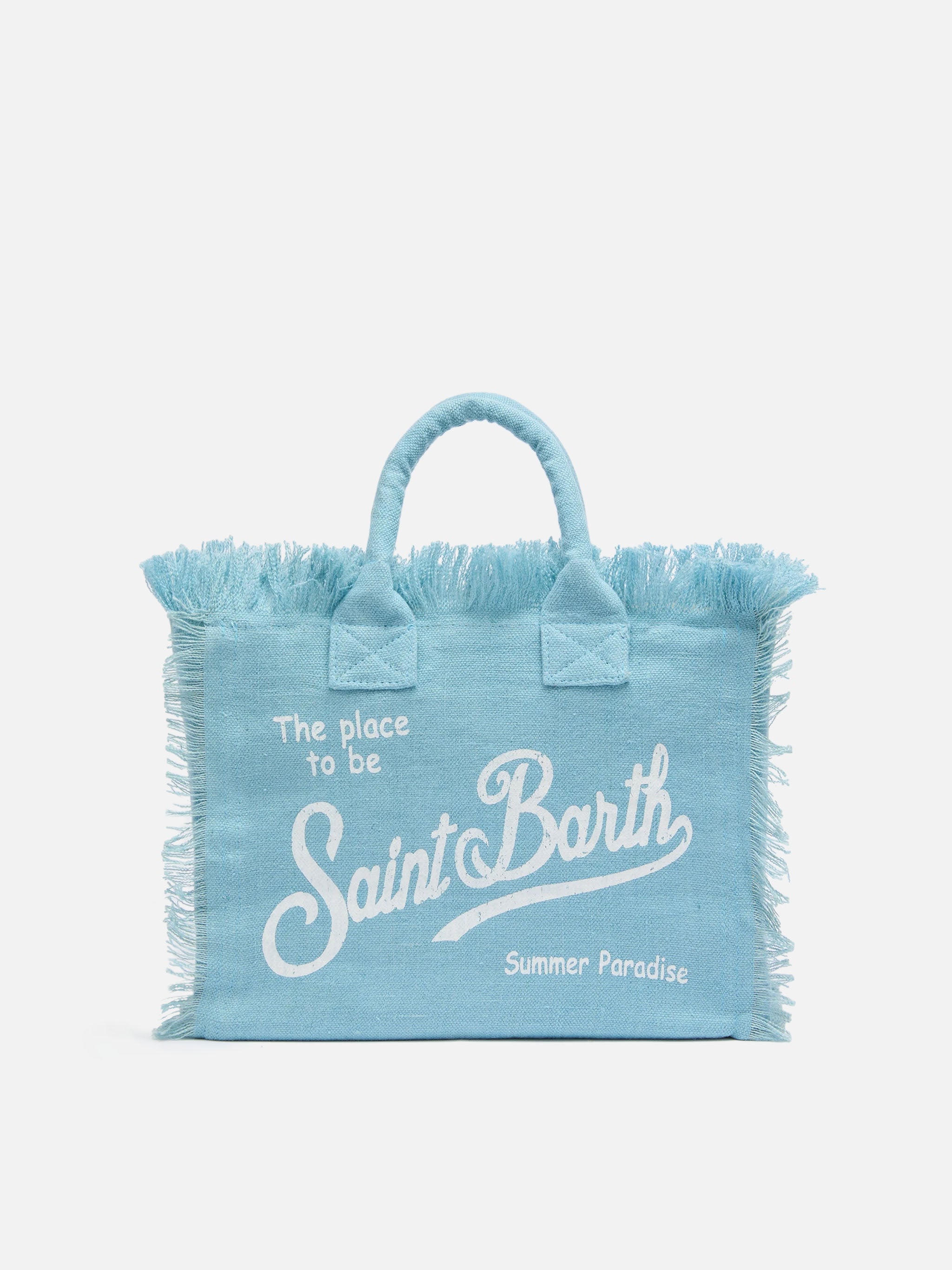 mc2-saint-barth-colette-borsa-mare-in-lino-azzurro-con-frange image 1