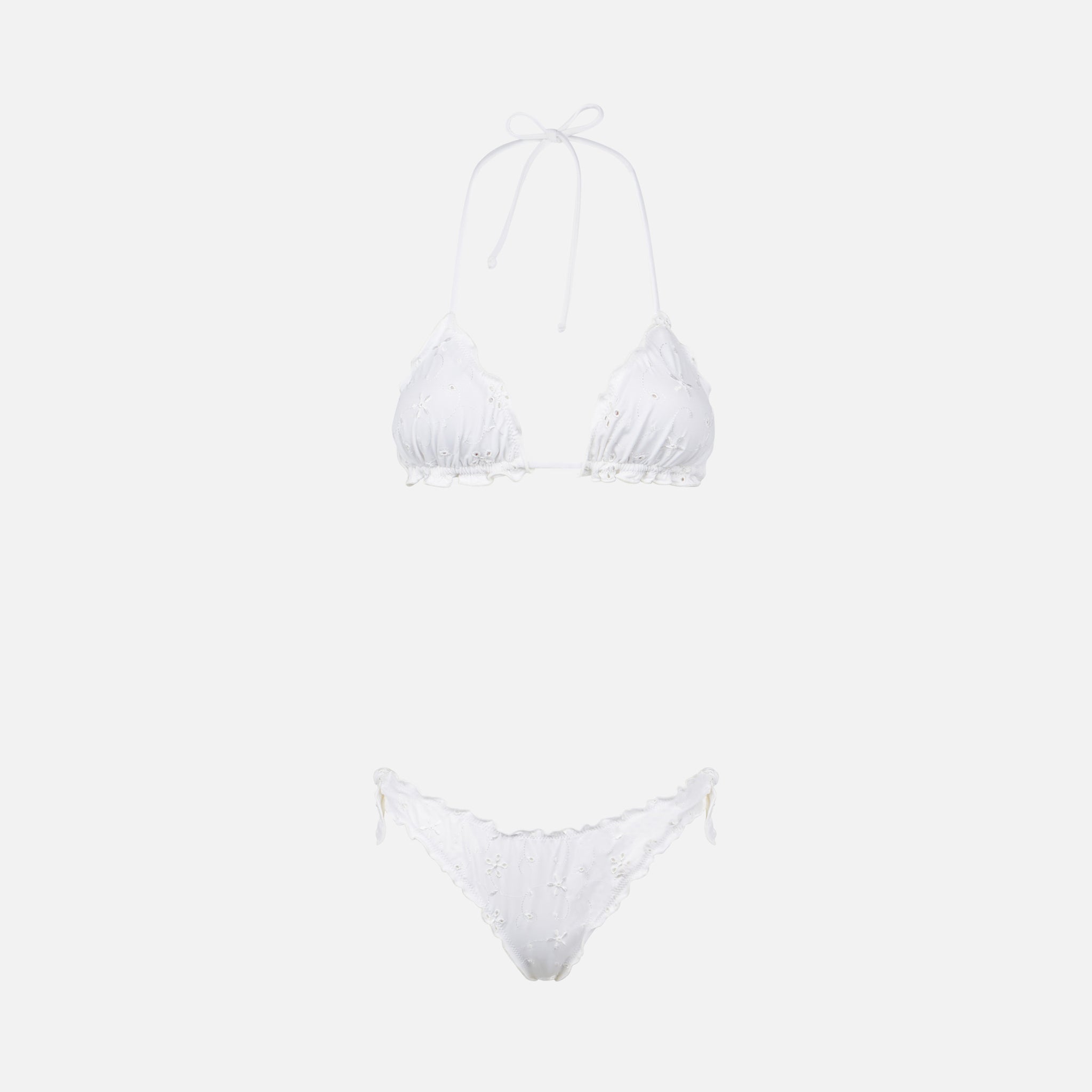 mc2-saint-barth-leah-bikini-triangolo-donna-bianco-ricamo-sangallo image 3