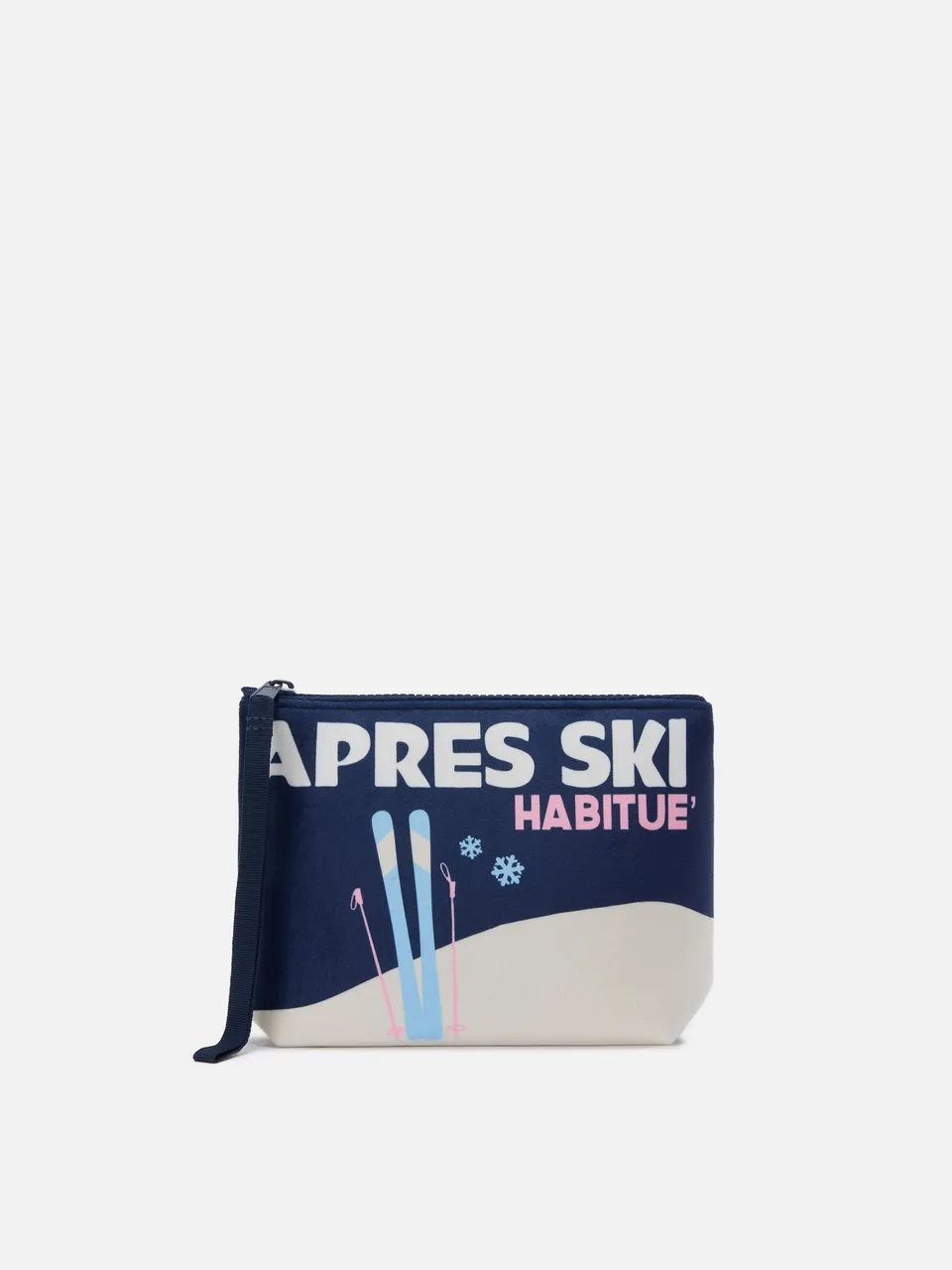 mc2-saint-barth-aline-pochette-effetto-lana-stampa-apr-s-ski-blu image 1