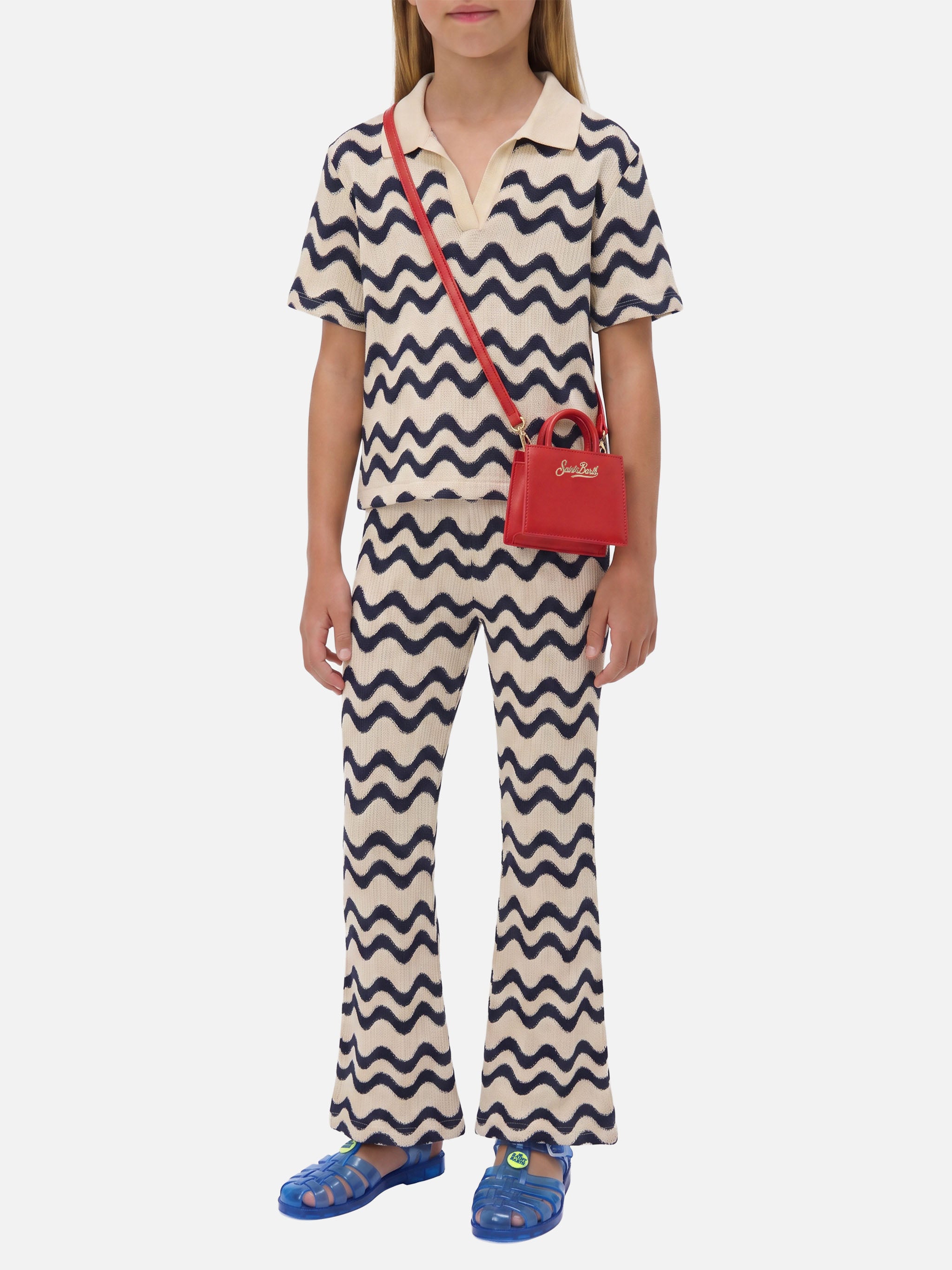 mc2-saint-barth-polo-lala-jr-in-maglia-misto-cotone-fantasia-onde-blu-e-avorio image 6