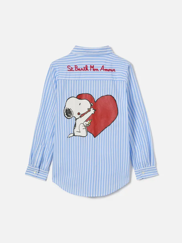 mc2-saint-barth-camicia-mini-brigitte-edizione-speciale-peanuts-popeline-di-coto image 1