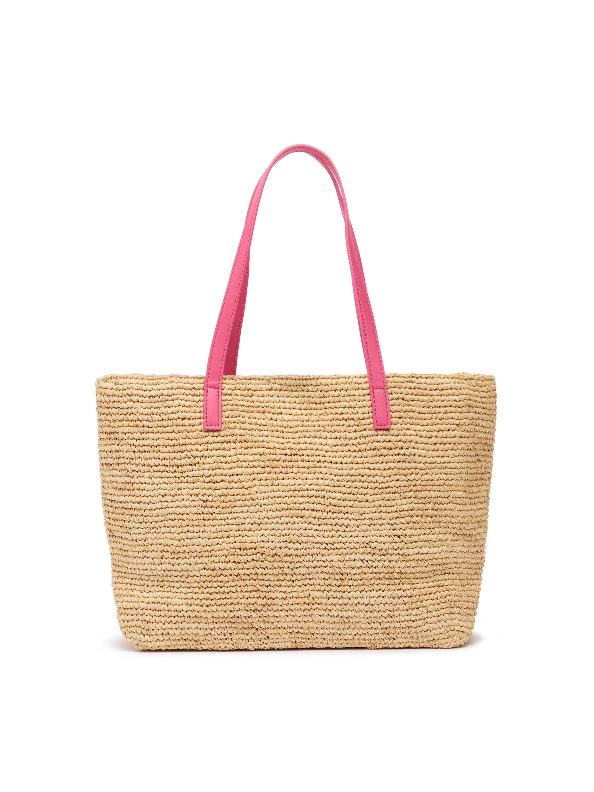 mc2-saint-barth-rafia-city-mid-bag-beige-con-logo-ricamato-26x23x14-cm image 5