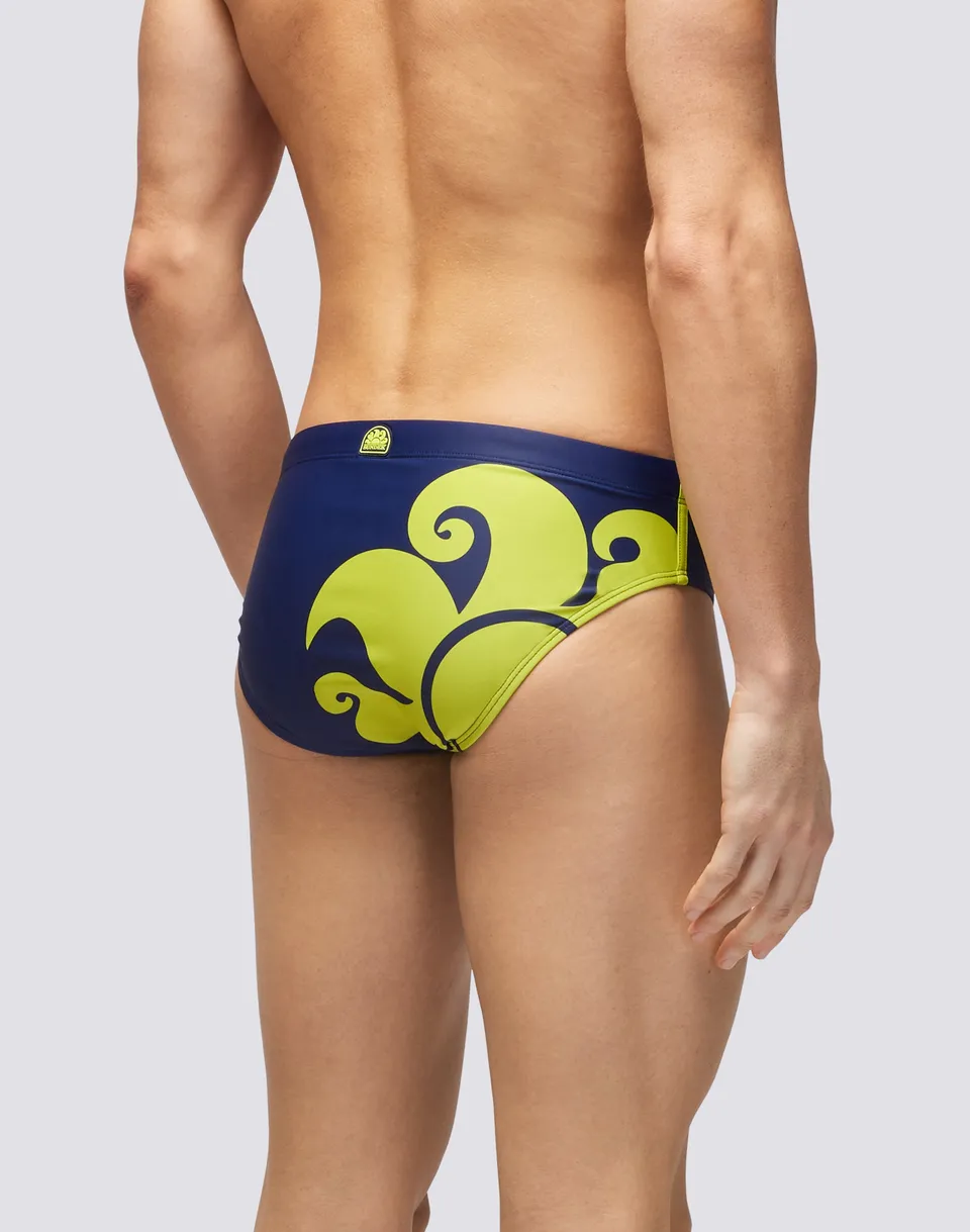 sundek-slip-mare-uomo-leonardo-stampa-logo-tessuto-econyl image 1