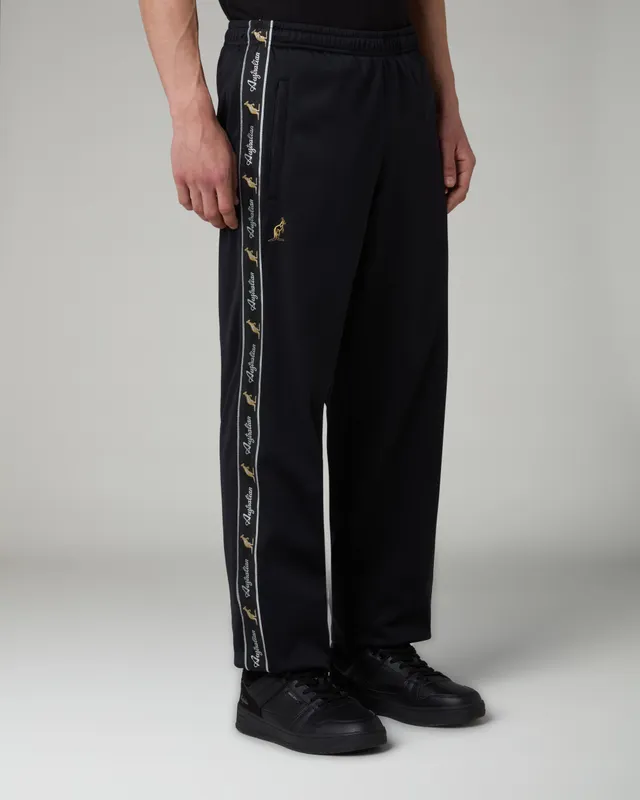 australian-acetate-track-pants-pantalone-tuta-nero-ss26 image 1