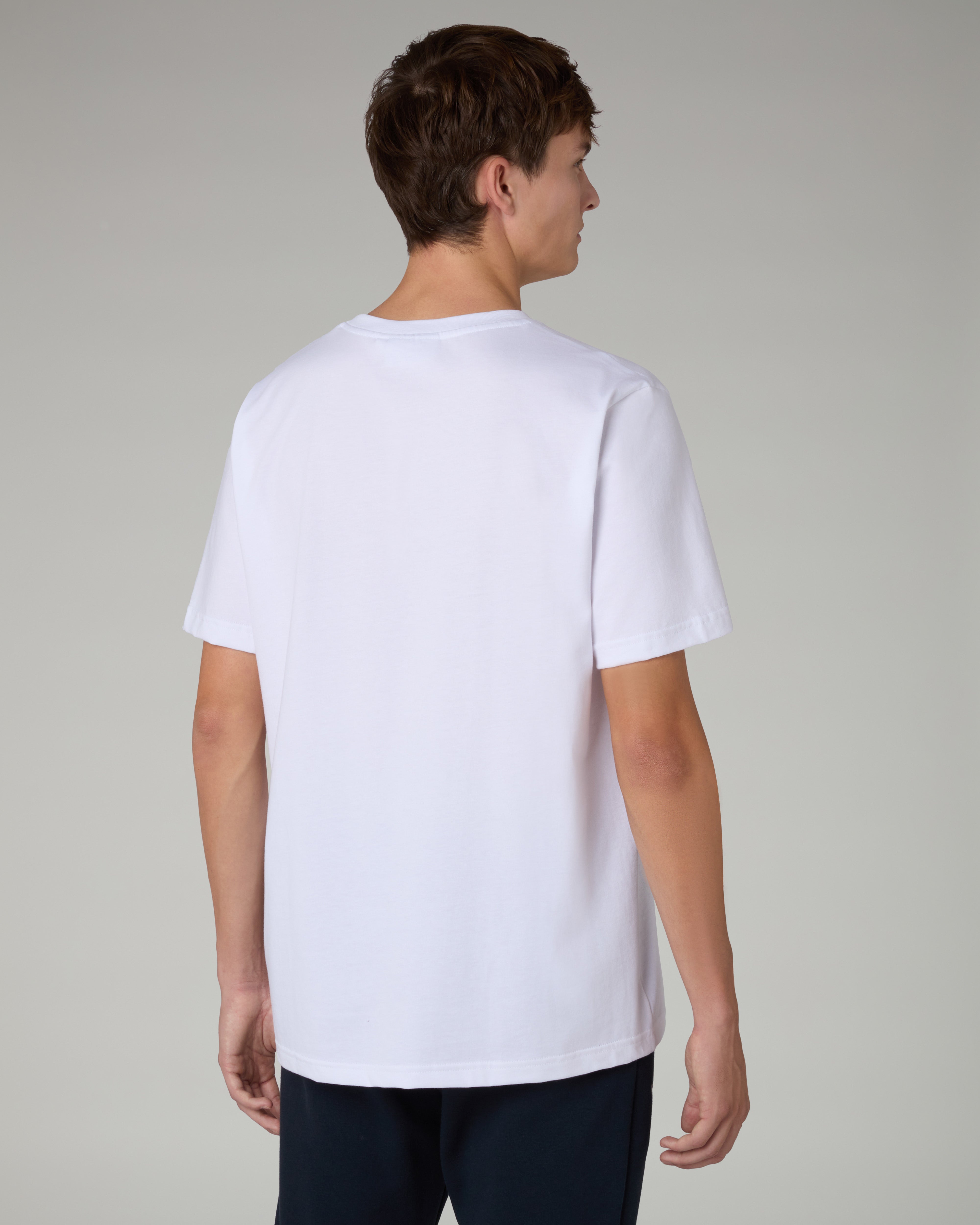 australian-mascotte-t-shirt-in-cotone-bianco image 3