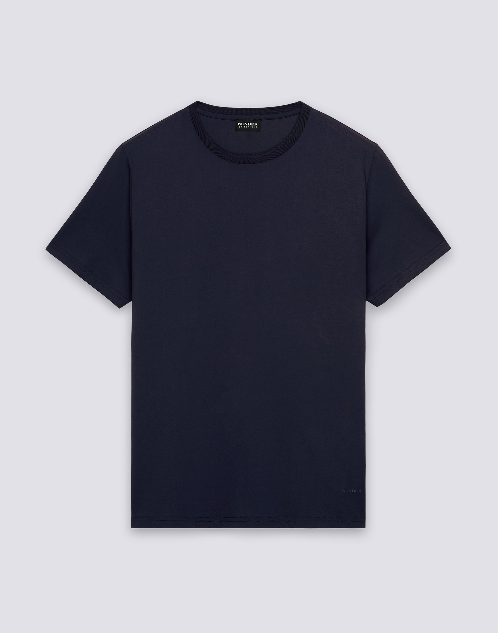 sundek-t-shirt-uomo-girocollo-jersey-tecnico-gm240teyj200-tinta-unita image 1