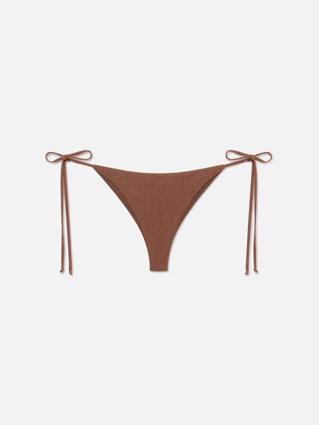 mc2-saint-barth-marielle-slip-mare-donna-in-lurex-marrone image 1