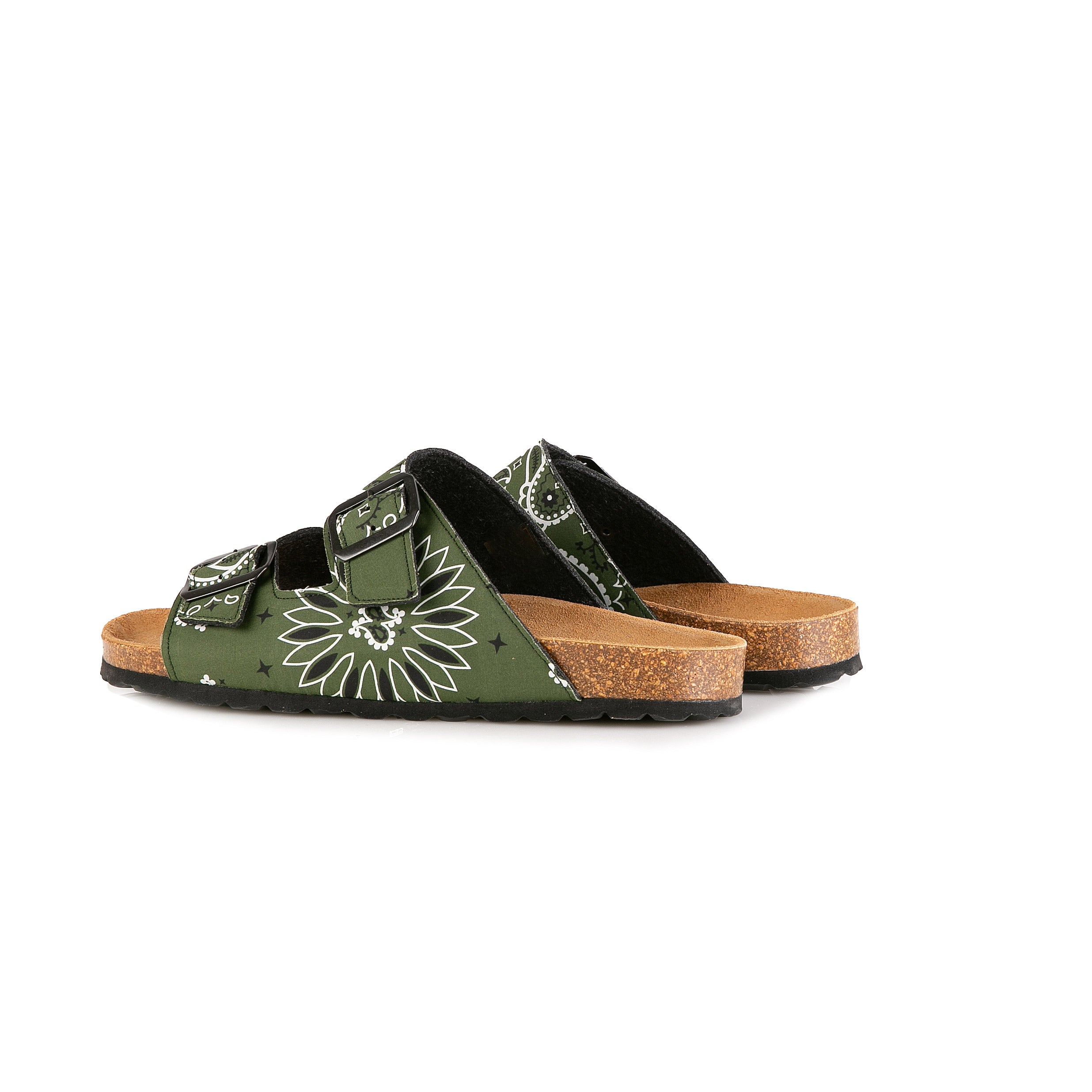 mc2-saint-barth-sandali-verde-stampa-bandana-doppia-fascia image 3