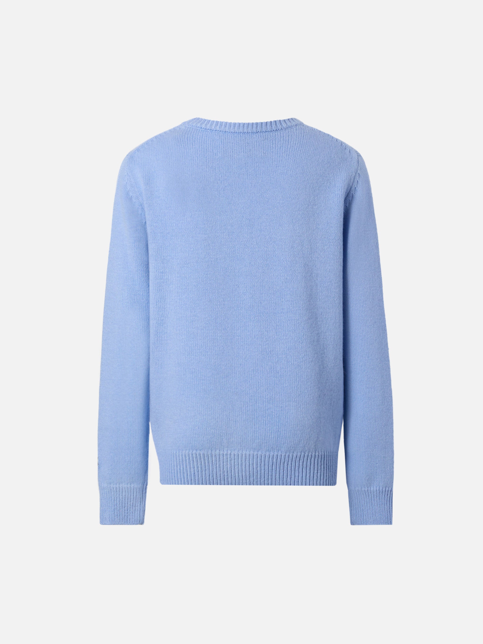 mc2-saint-barth-girocollo-douglas-bambino-in-misto-cashmere-jacquard-cortina image 3