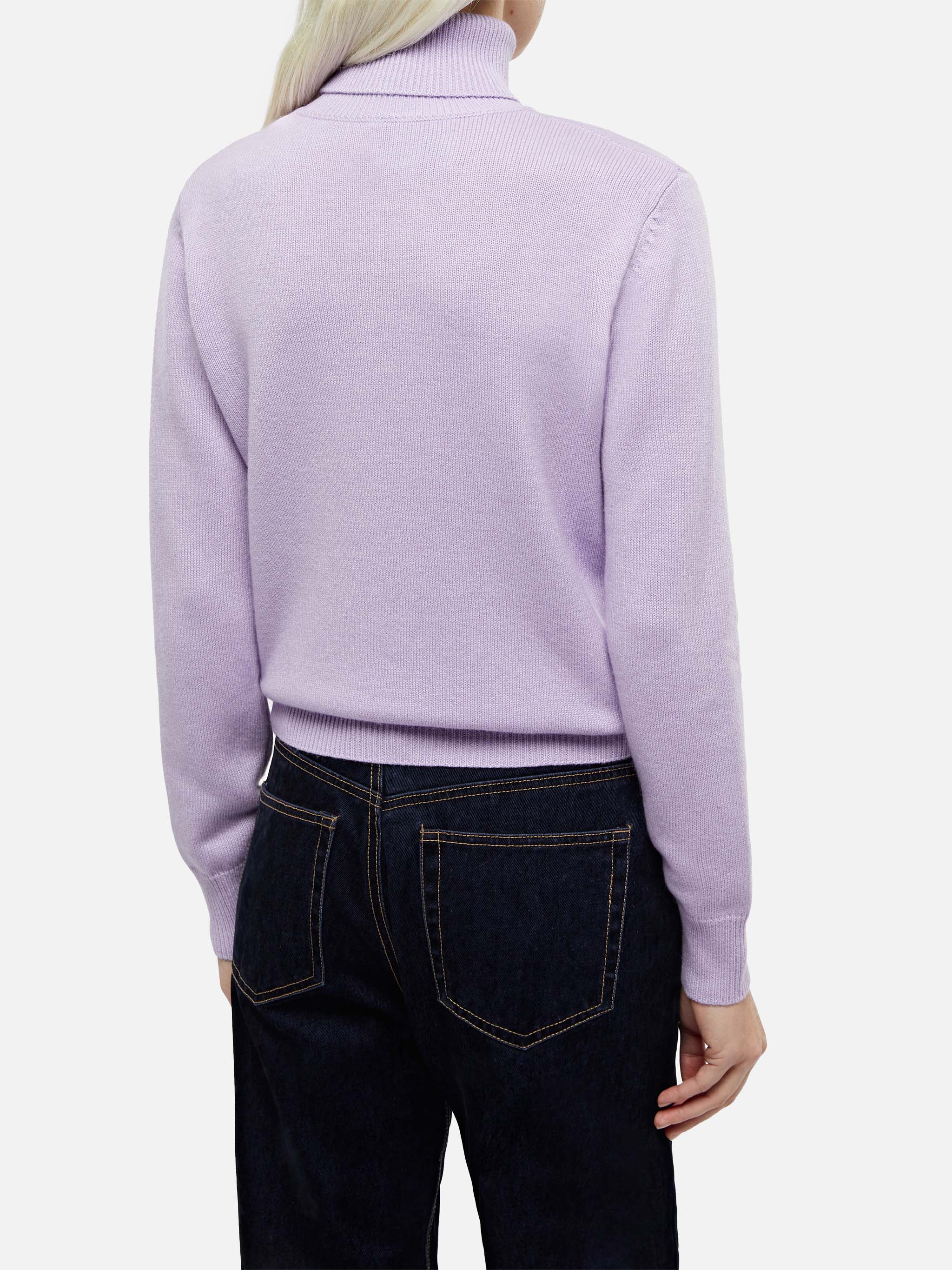 mc2-saint-barth-moody-dolcevita-donna-lilla-in-misto-cashmere image 3