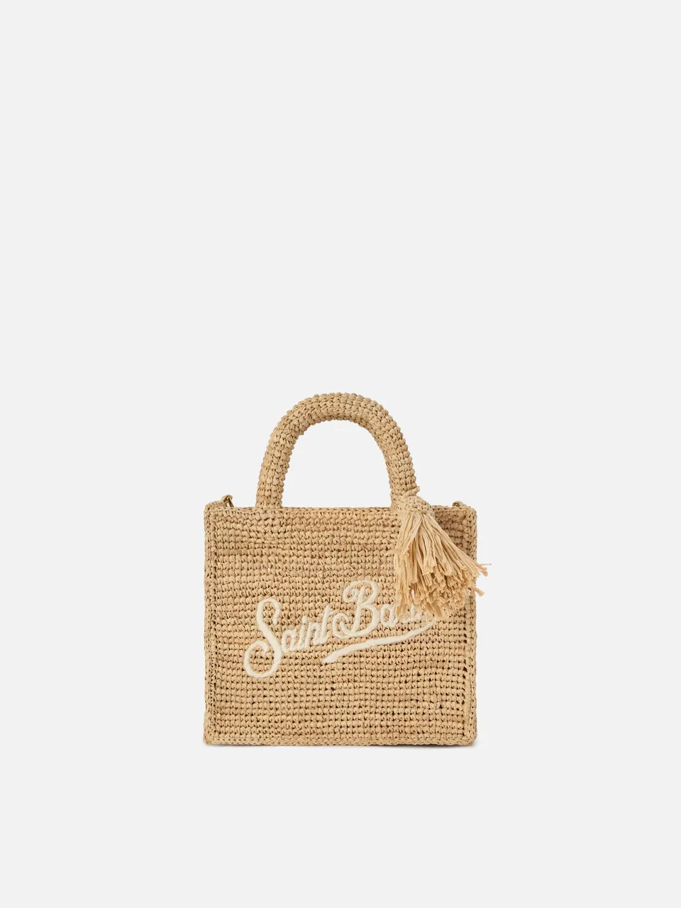 mc2-saint-barth-borsa-vanity-mini-in-raffia-beige-con-logo-ricamato image 1