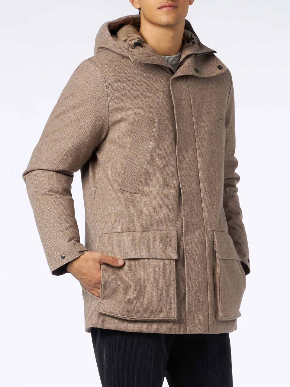 parka-mc2-saint-barth-voyager-antivento-idrorepellente-con-fantasia-spigata image 1