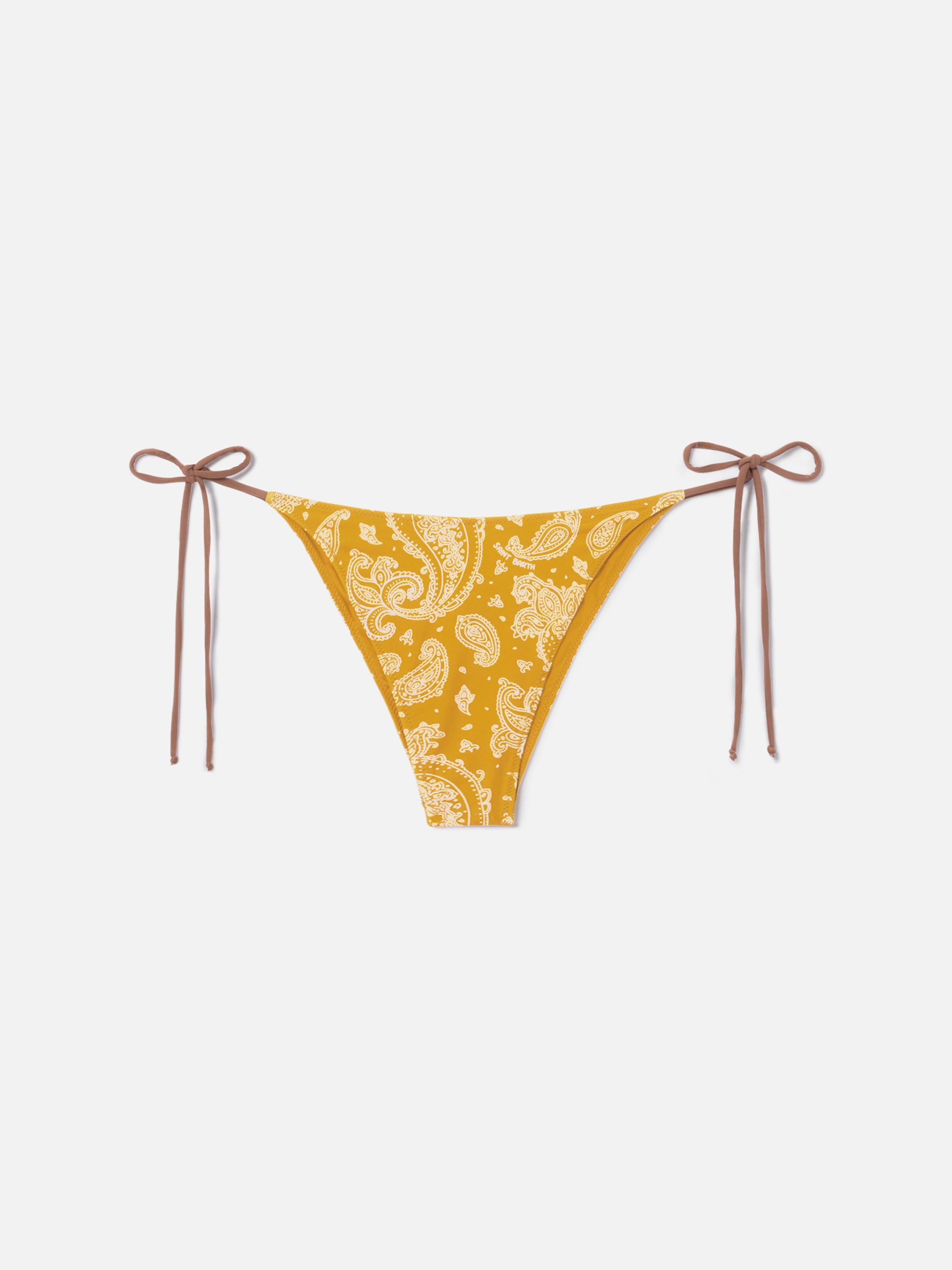 mc2-saint-barth-slip-mare-marielle-ocra-paisley-con-laccetti-laterali image 1