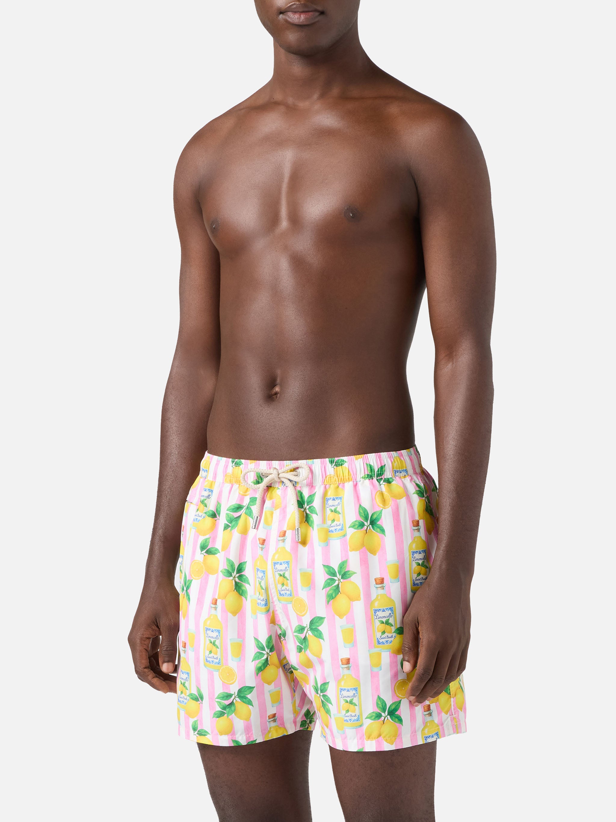 mc2-saint-barth-costume-mare-lighting-a-righe-rosa-con-stampa-limoncello-all-ove image 3