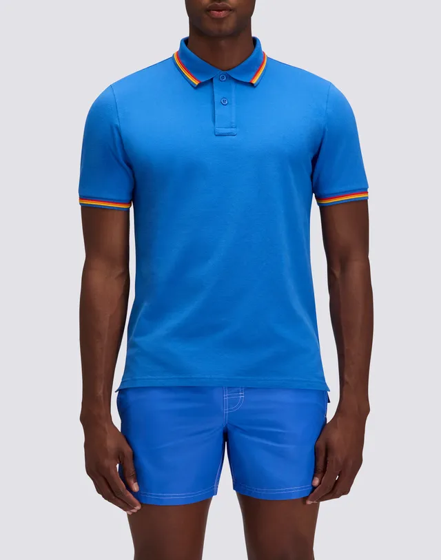 sundek-brice-polo-uomo-in-cotone-piquet-con-dettagli-tricolor-8 image 1