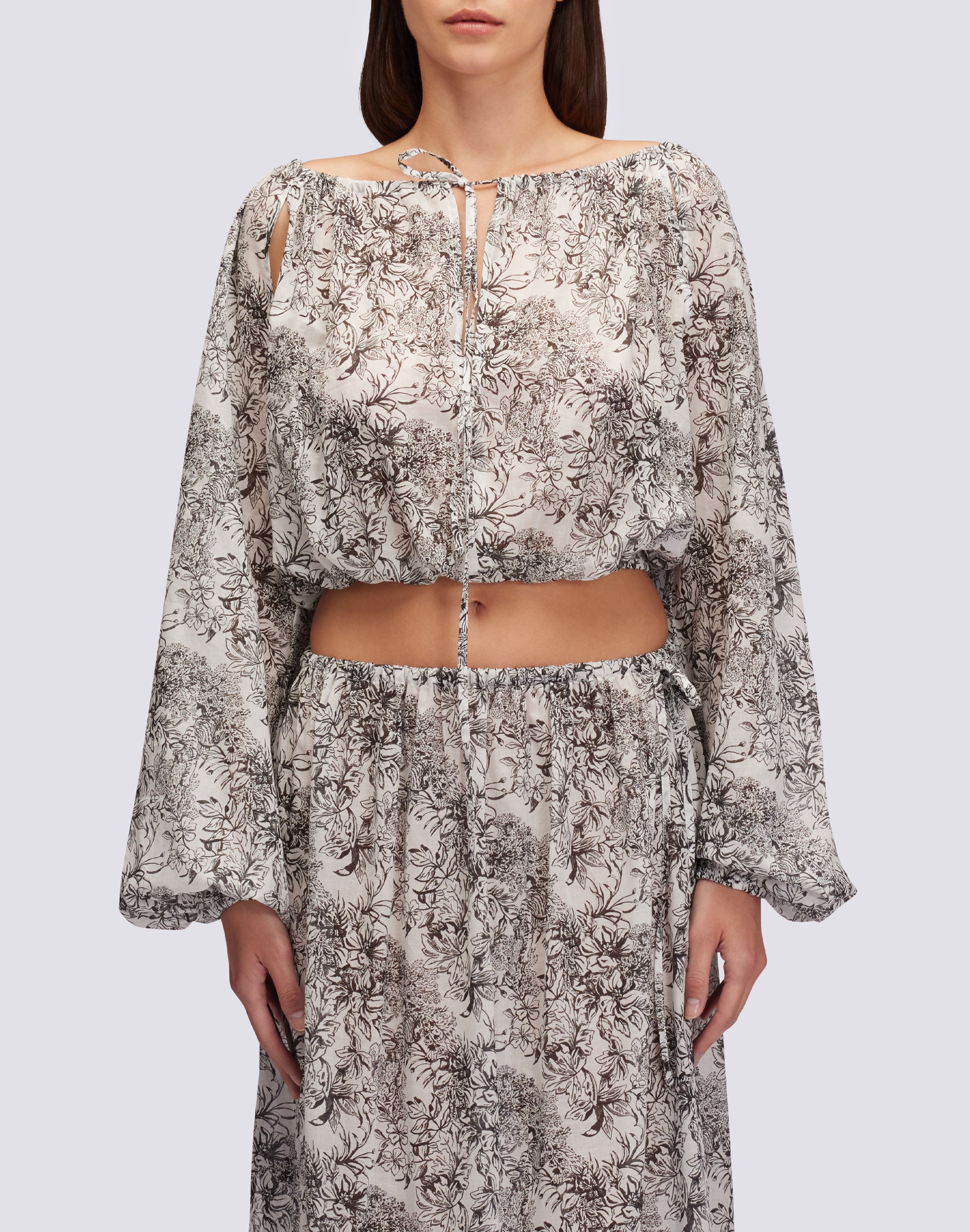 sundek-fleur-de-joie-blusa-donna-fantasia-con-scollo-a-coulisse-last-chance image 2