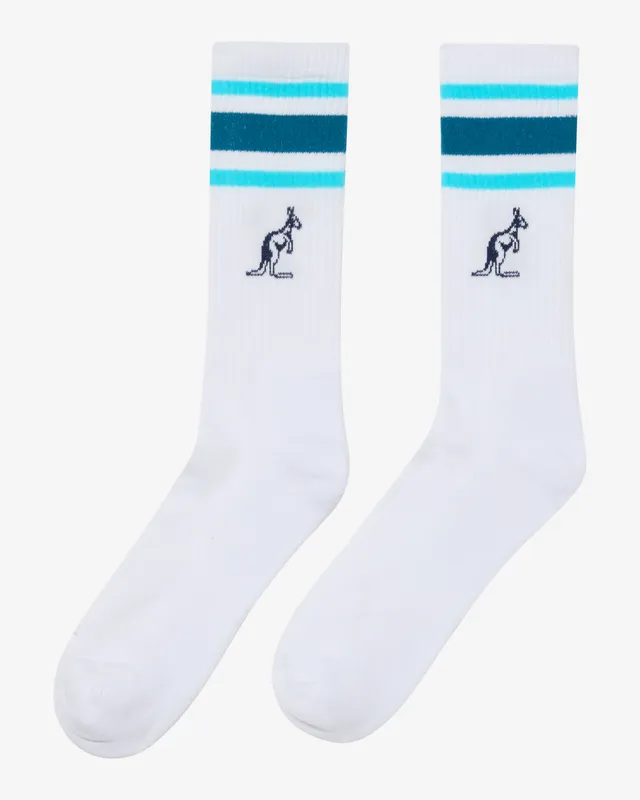 australian-stripes-socks-tennis-calze-cotone-a-righe image 1