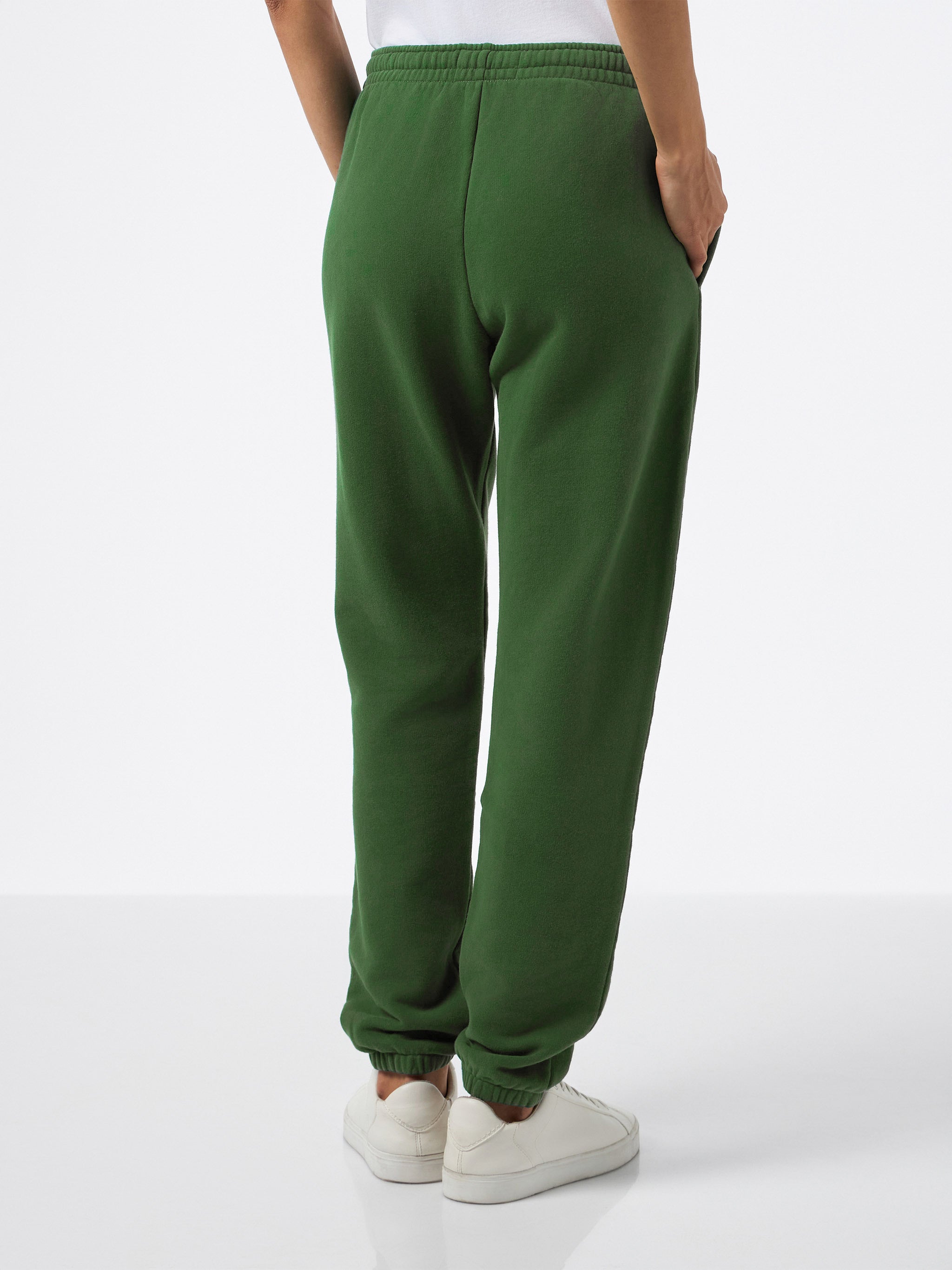 mc2-saint-barth-pantaloni-jogger-odalys-pile-verde-militare-donna image 3
