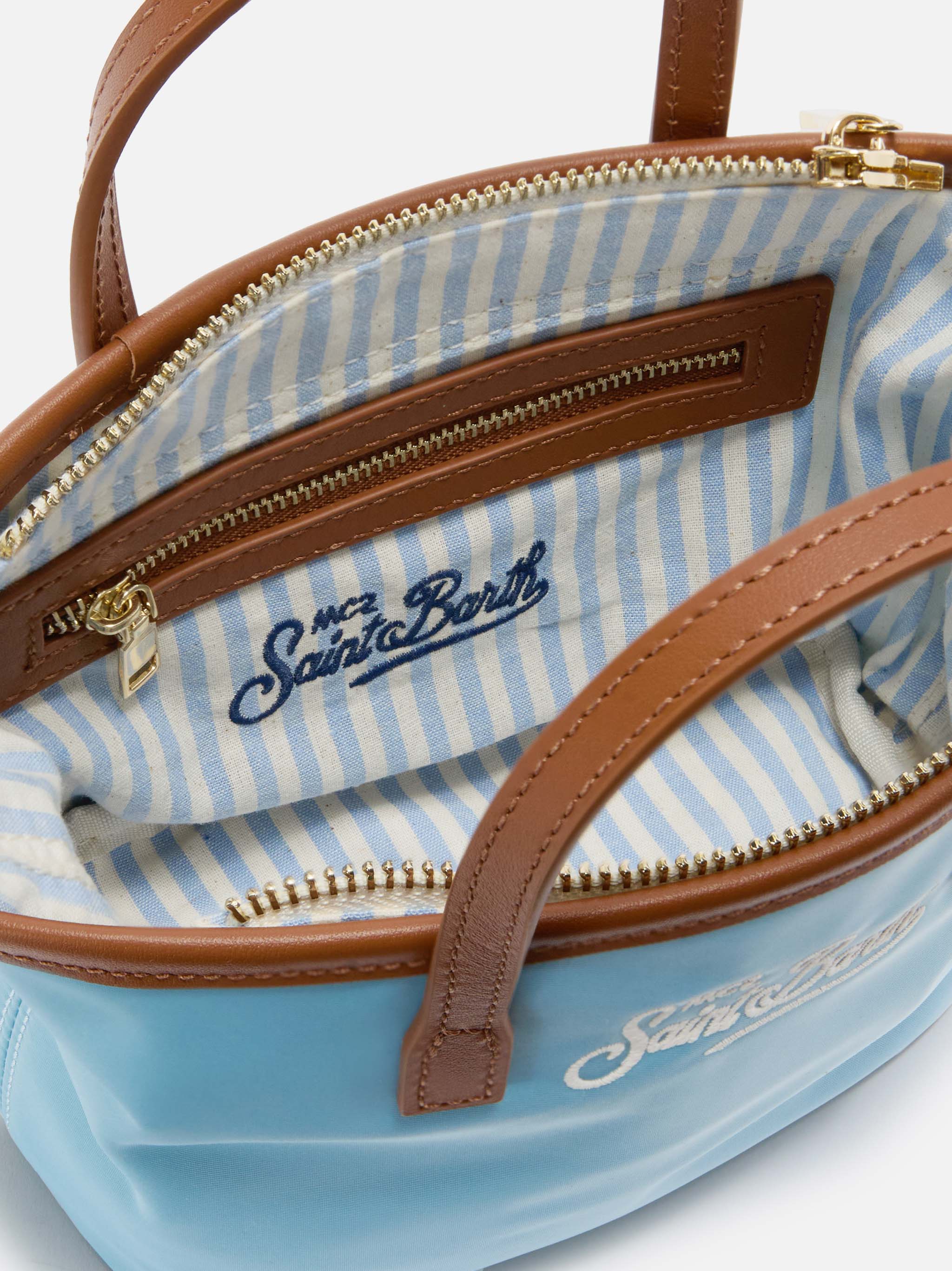 mc2-saint-barth-borsa-city-mini-in-nylon-azzurra image 6