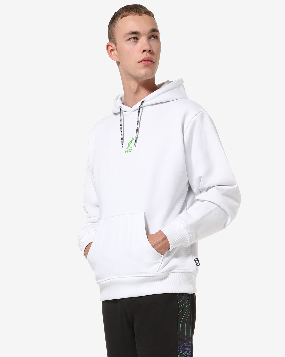 australian-uwilldie-hard-court-hoodie-felpa-con-cappuccio-bianca image 3