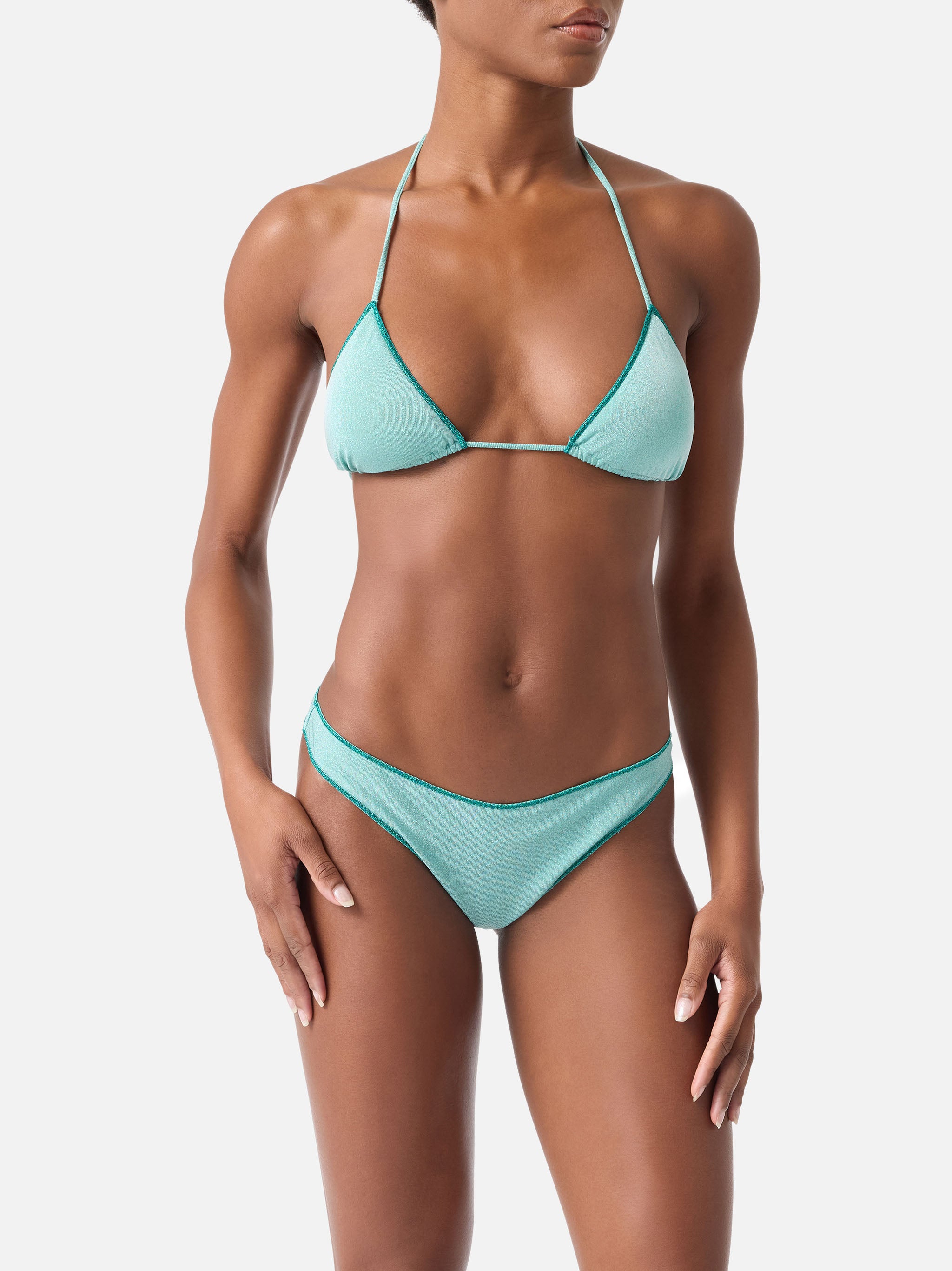 mc2-saint-barth-leah-naomi-bikini-triangolo-lurex-verde-acqua image 2