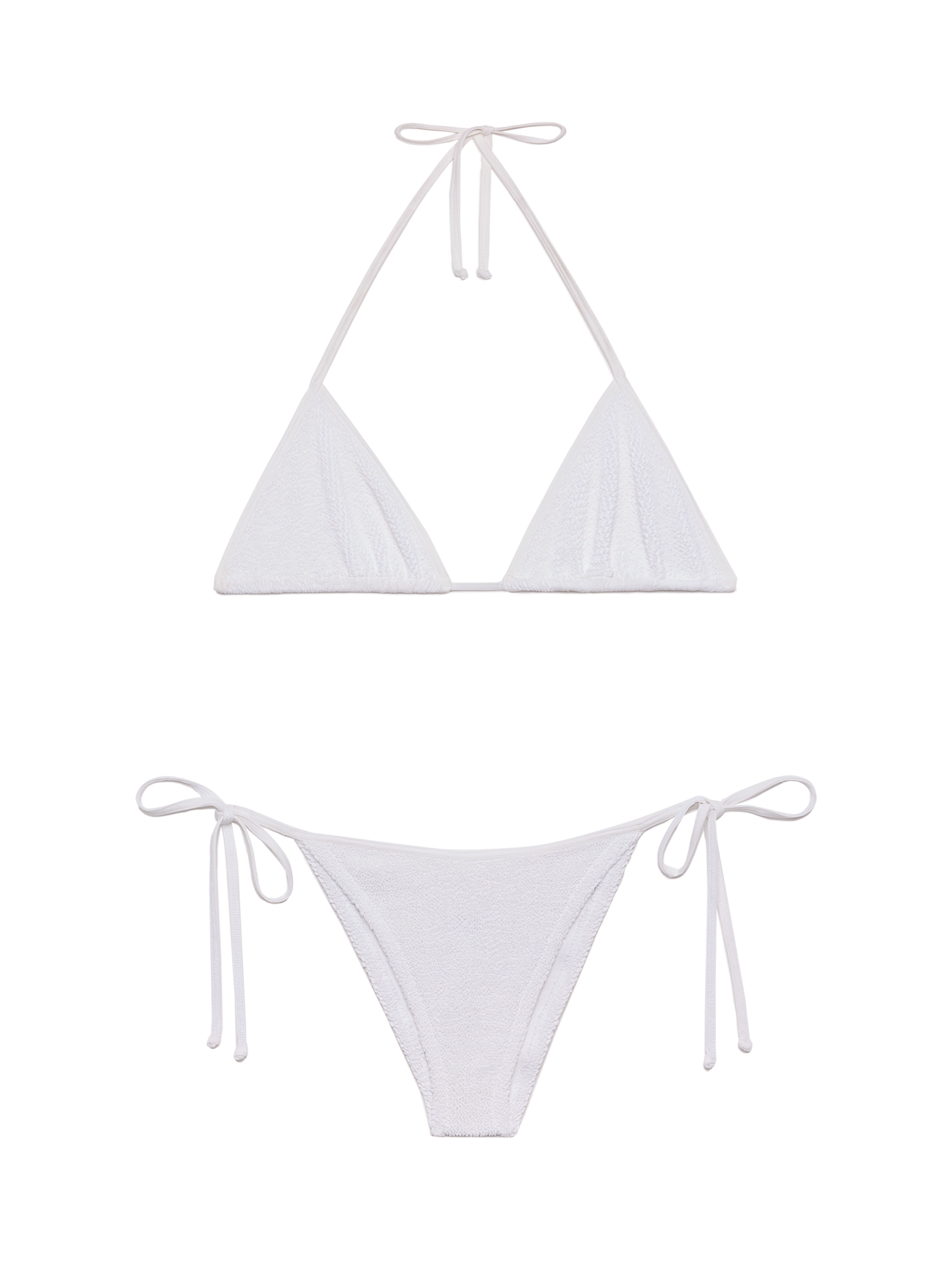 mc2-saint-barth-leah-marielle-bikini-triangolo-crinkle-bianco-donna image 1