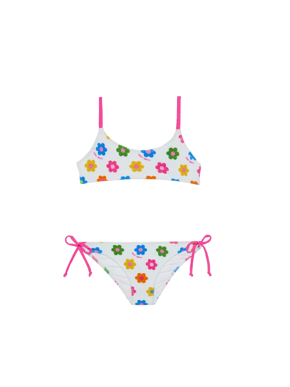 mc2-saint-barth-marielle-bikini-bralette-bambina-margherite-multicolor image 1