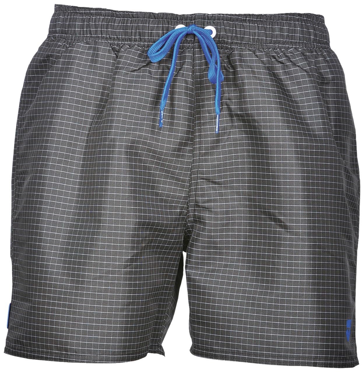 arena-yarn-dyed-boxer-pantaloncini-bagno-uomo-check-con-slip-interno-in-rete image 3
