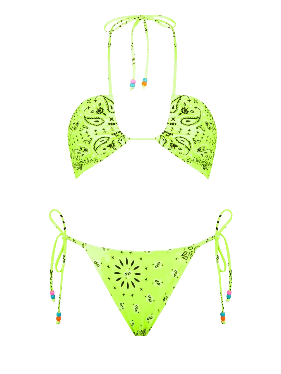 mc2-saint-barth-dahlia-marielle-bikini-con-fascia-stampa-bandana-gialla-fluo-con image 1