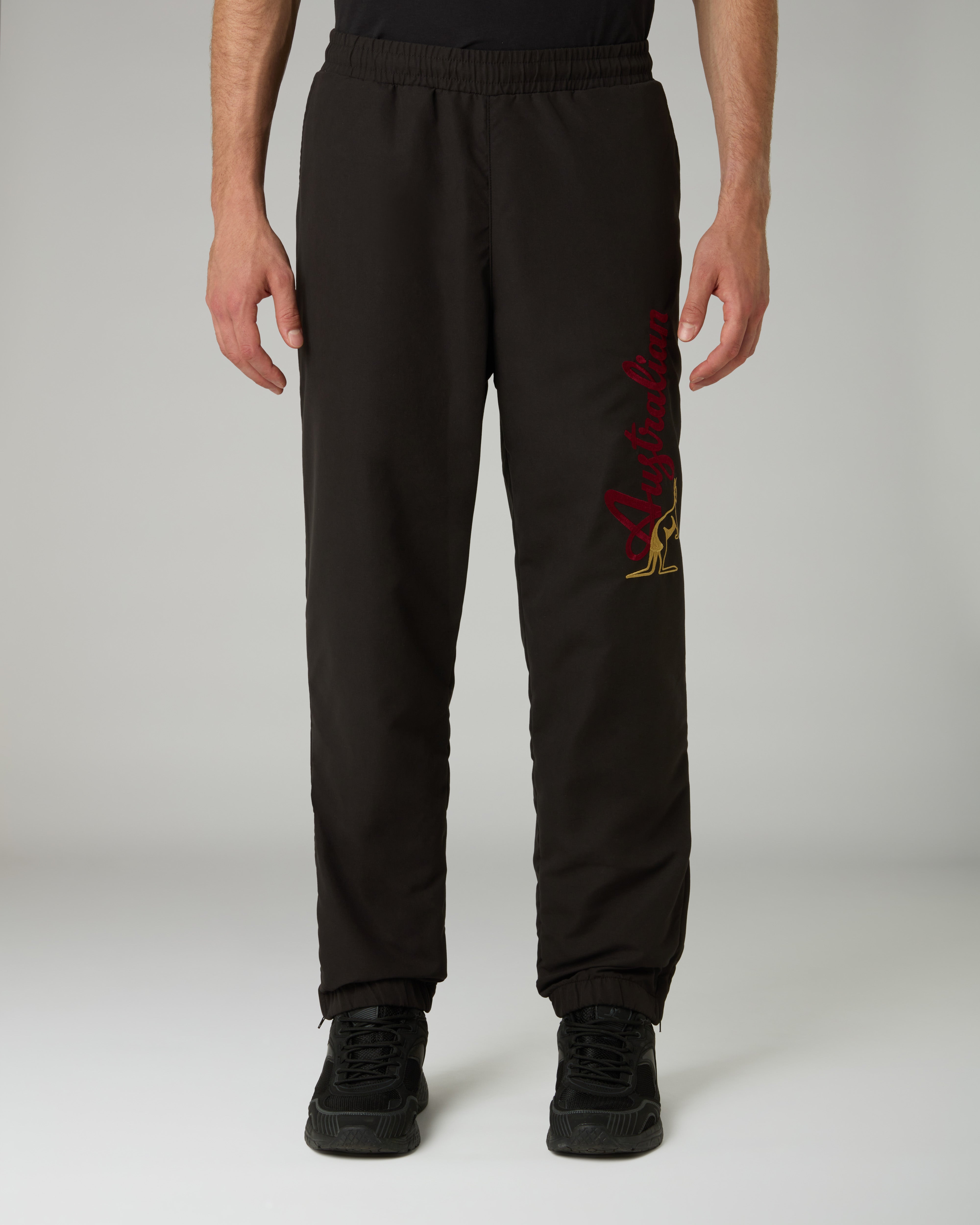 australian-rust-bumper-track-pant-pantalone-tuta-microtouch-nero image 1