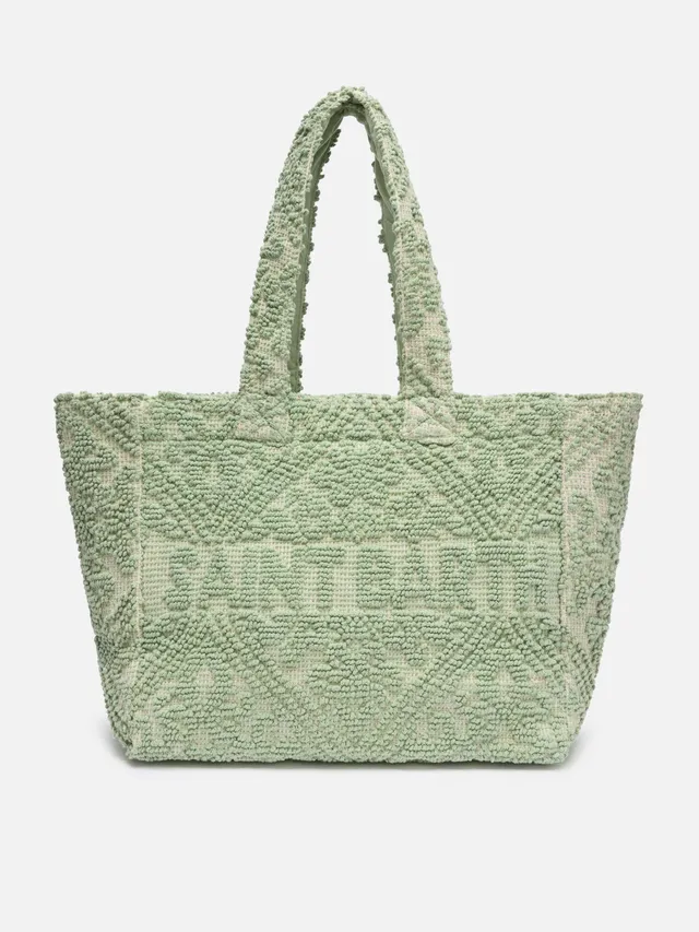 mc2-saint-barth-tufb0001-vanity-tufting-tote-bag-cotone-verde-salvia image 1