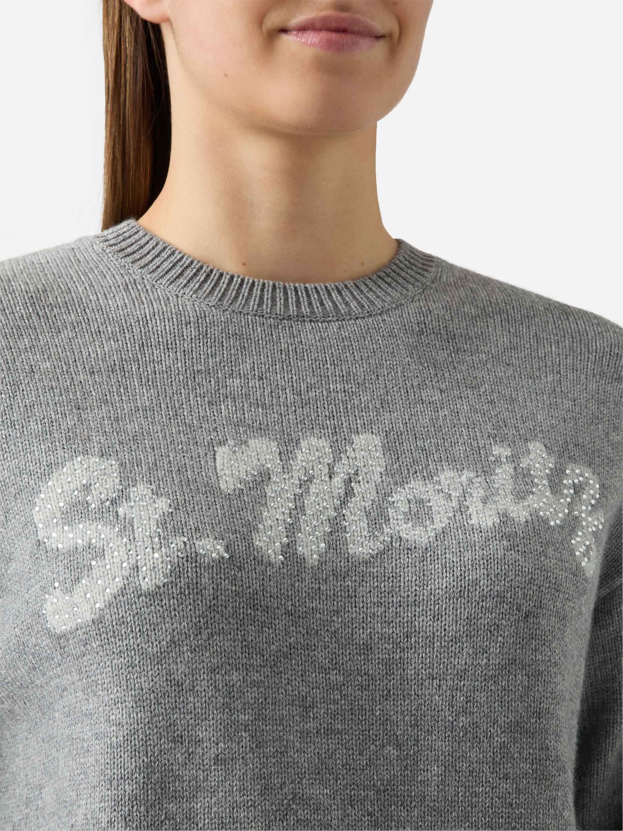 mc2-saint-barth-louise-girocollo-donna-grigio-st-moritz-strass-special-edition image 2